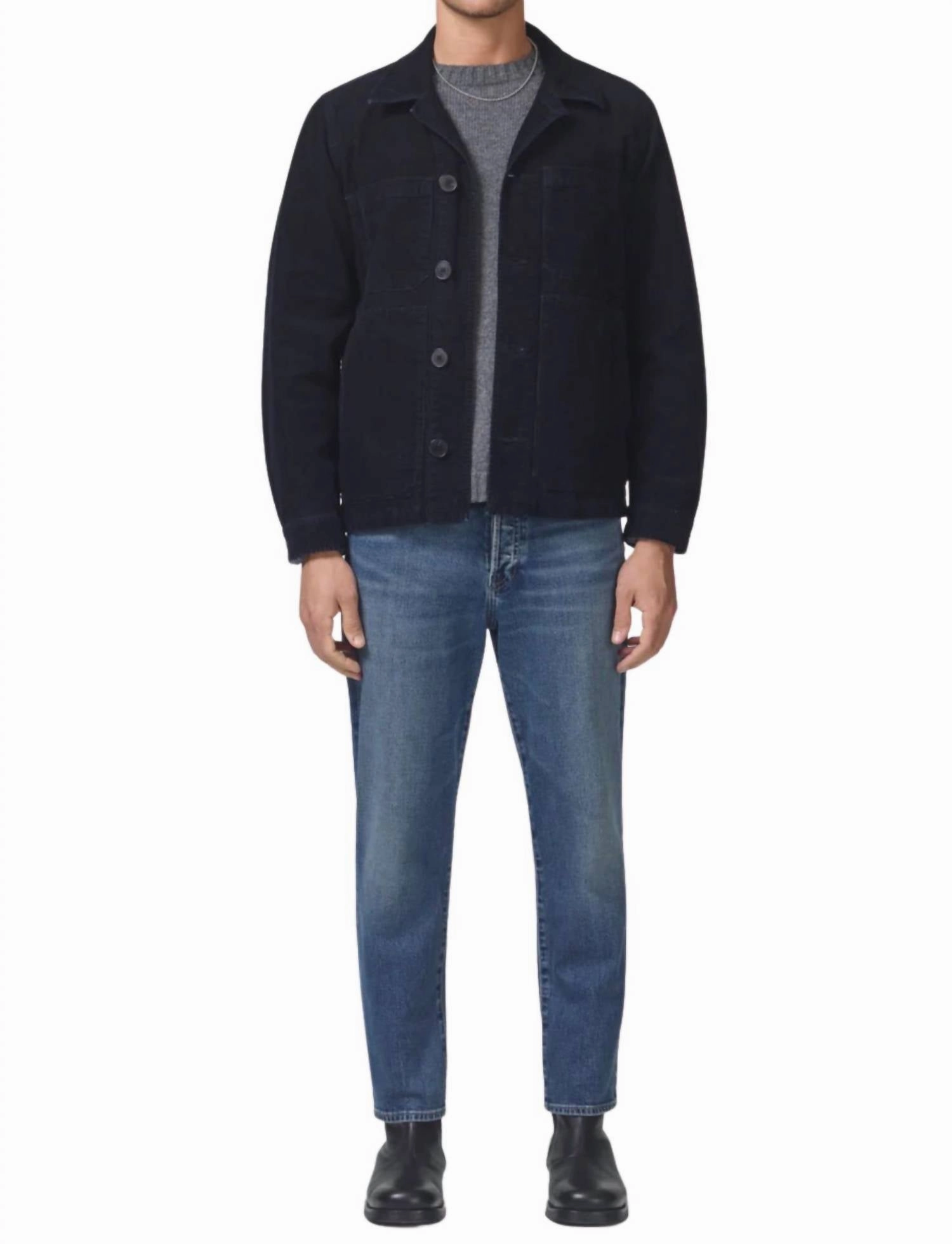 Finn Relaxed Taper Archive Jeans In Dover