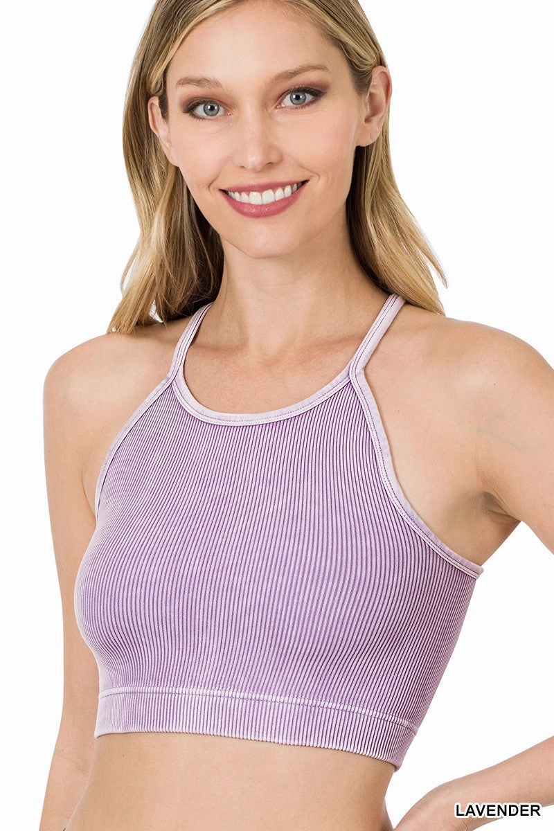 Fitness Washed Sport Bra