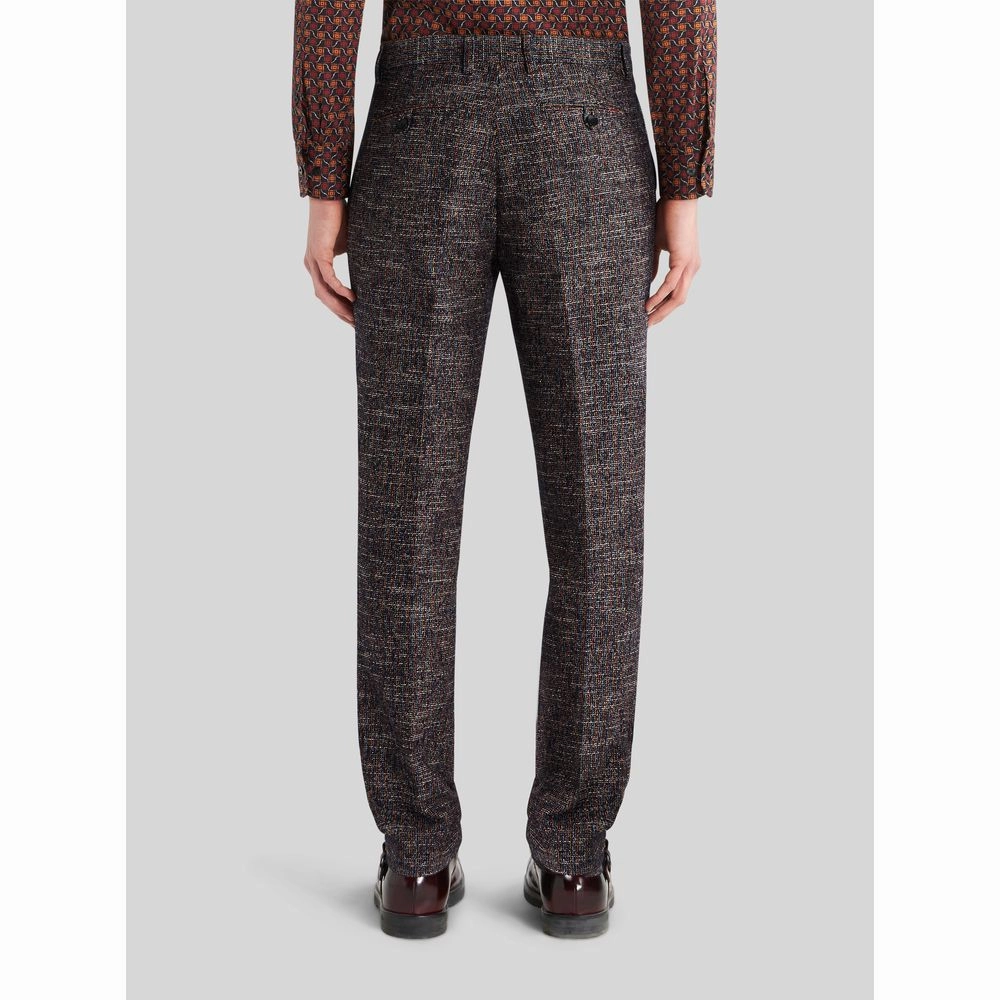 FLAT TROUSERS WITH TUCKS