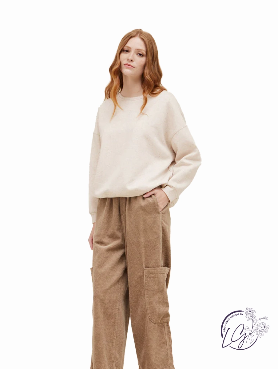 Flecked Comfort Sweater
