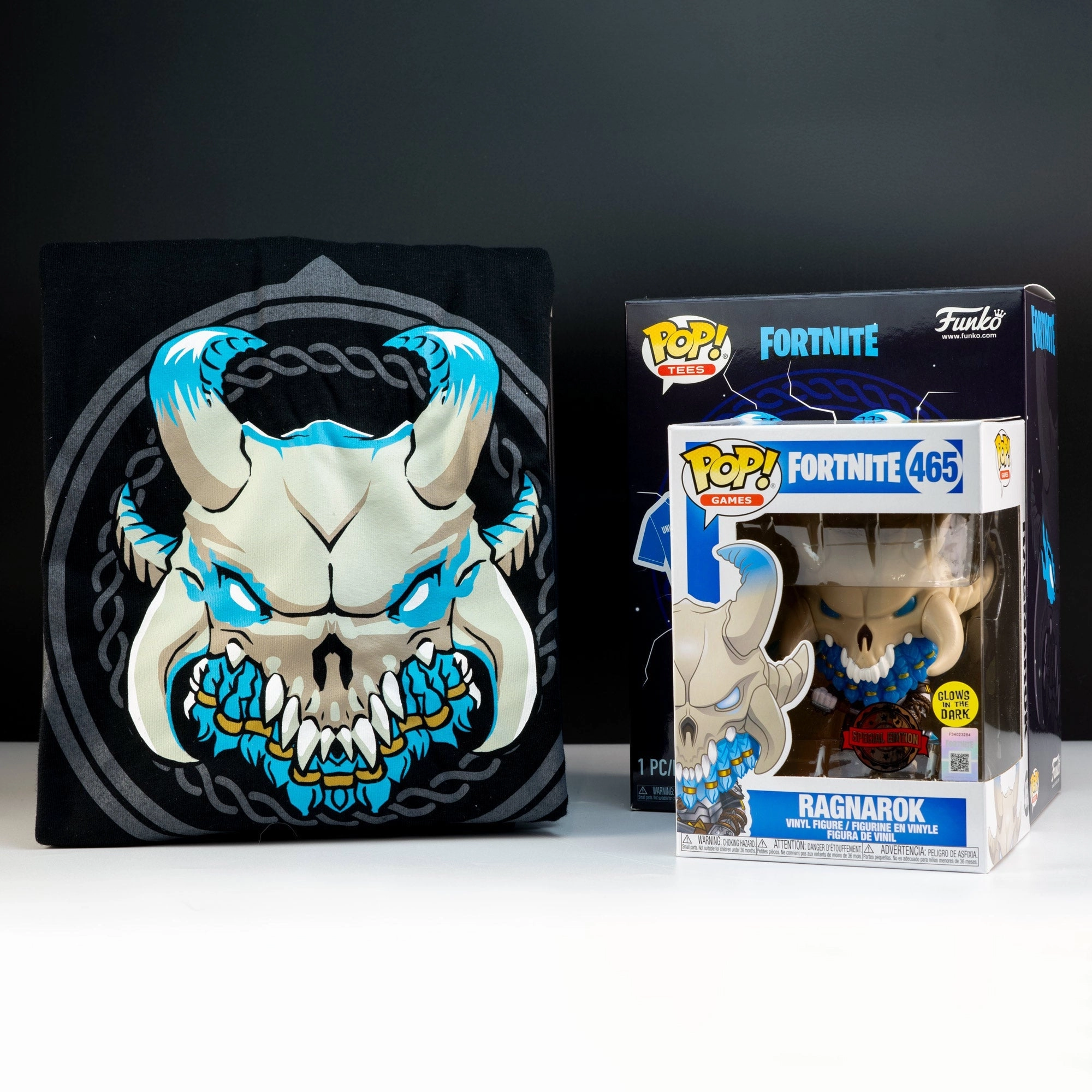 Fortnite Ragnarok Pop! Vinyl and Tee Set