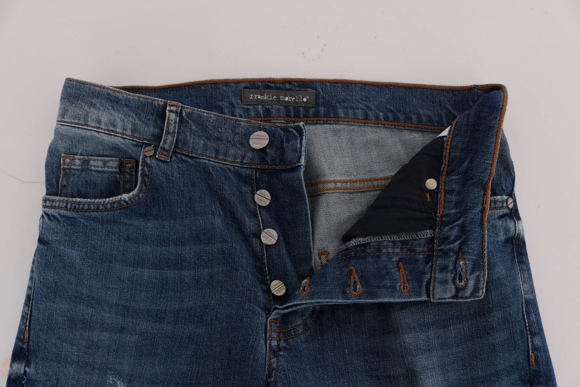 Frankie Morello Svelte Italian  - Slim Fit  Men's Jeans