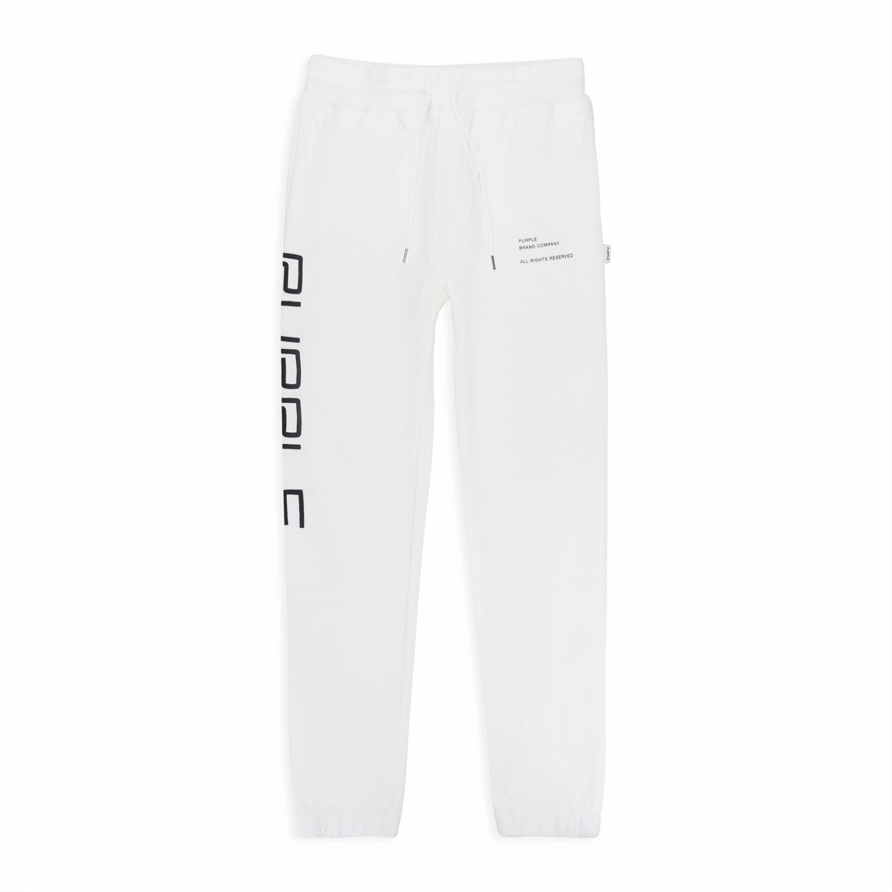 FRENCH TERRY - WORDMARK COCONUT MILK 0 JOGGERS & SWEATPANTS