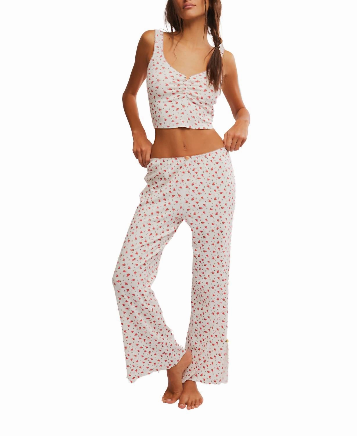 Fresh In Love Lounge Set In Bluebird Combo