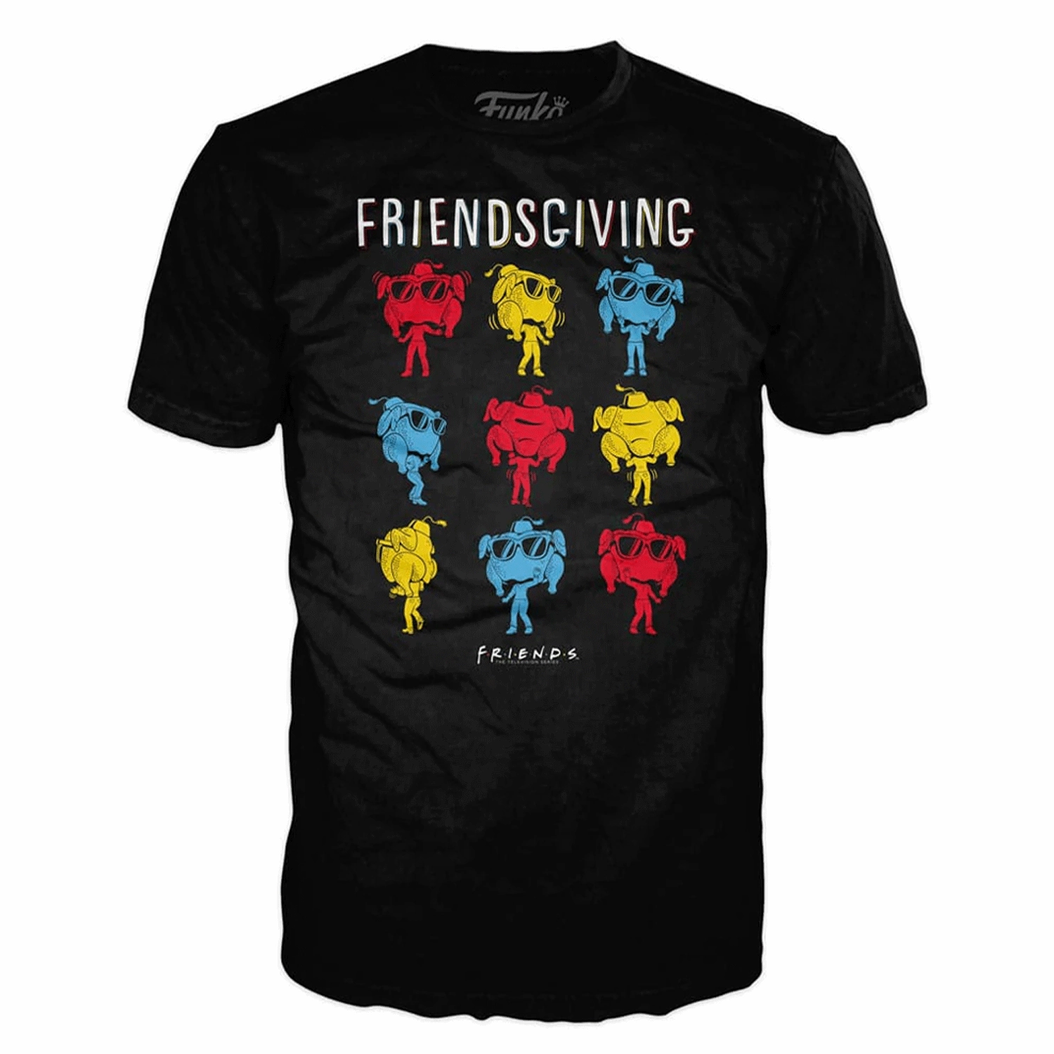 Friends Monica with Turkey Pop! Vinyl and Tee Set