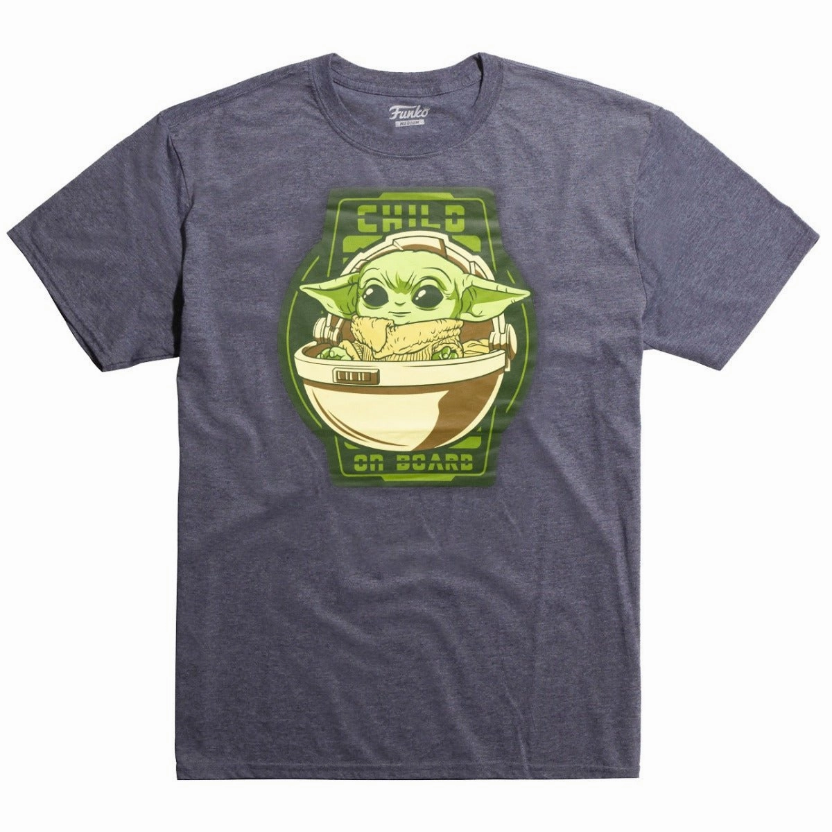 Funko Pop! Star Wars The Mandalorian "Child on Board" Baby Yoda T-Shirt