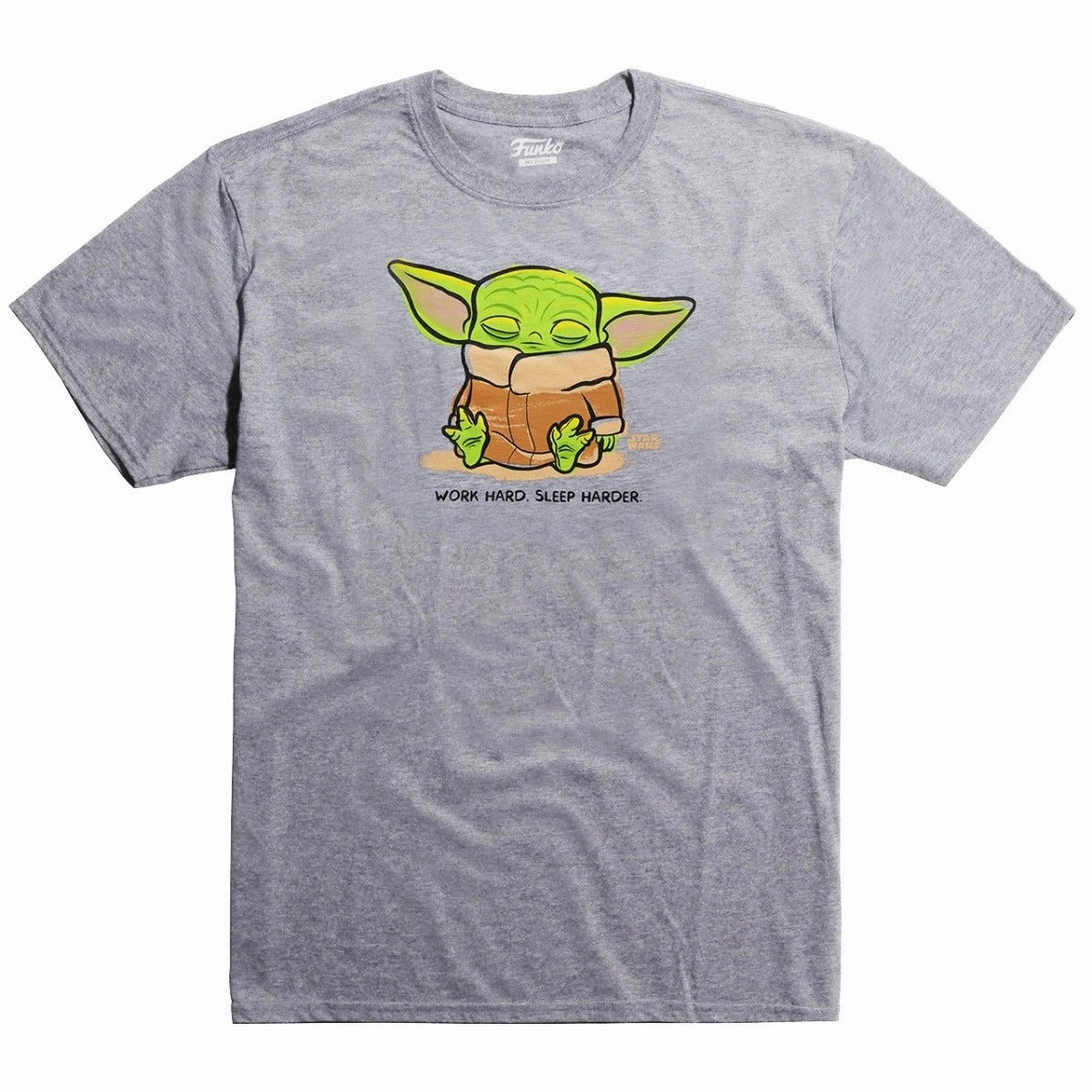 Funko Pop! Star Wars The Mandalorian "Sleep Harder" Baby Yoda T-Shirt