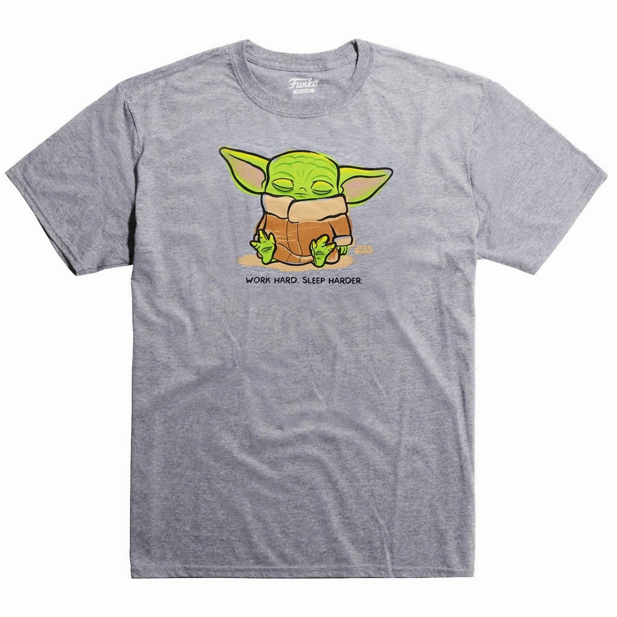 Funko Pop! Star Wars The Mandalorian "Sleep Harder" Baby Yoda T-Shirt