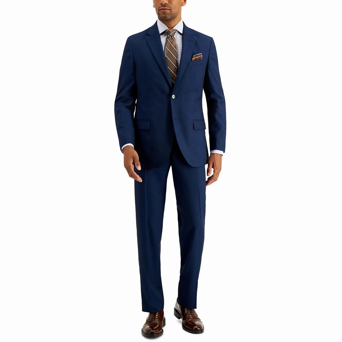 Gaff Mens Polyester Two-Button Suit