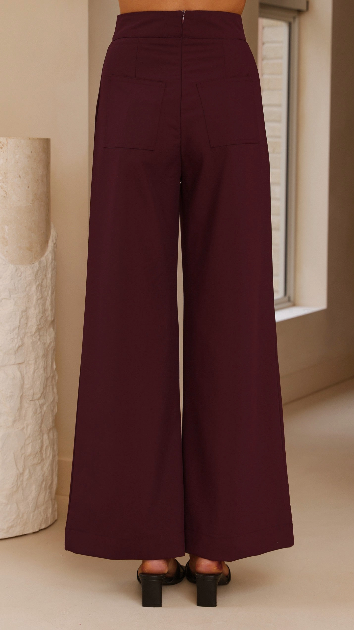 Garciela Pants - Wine