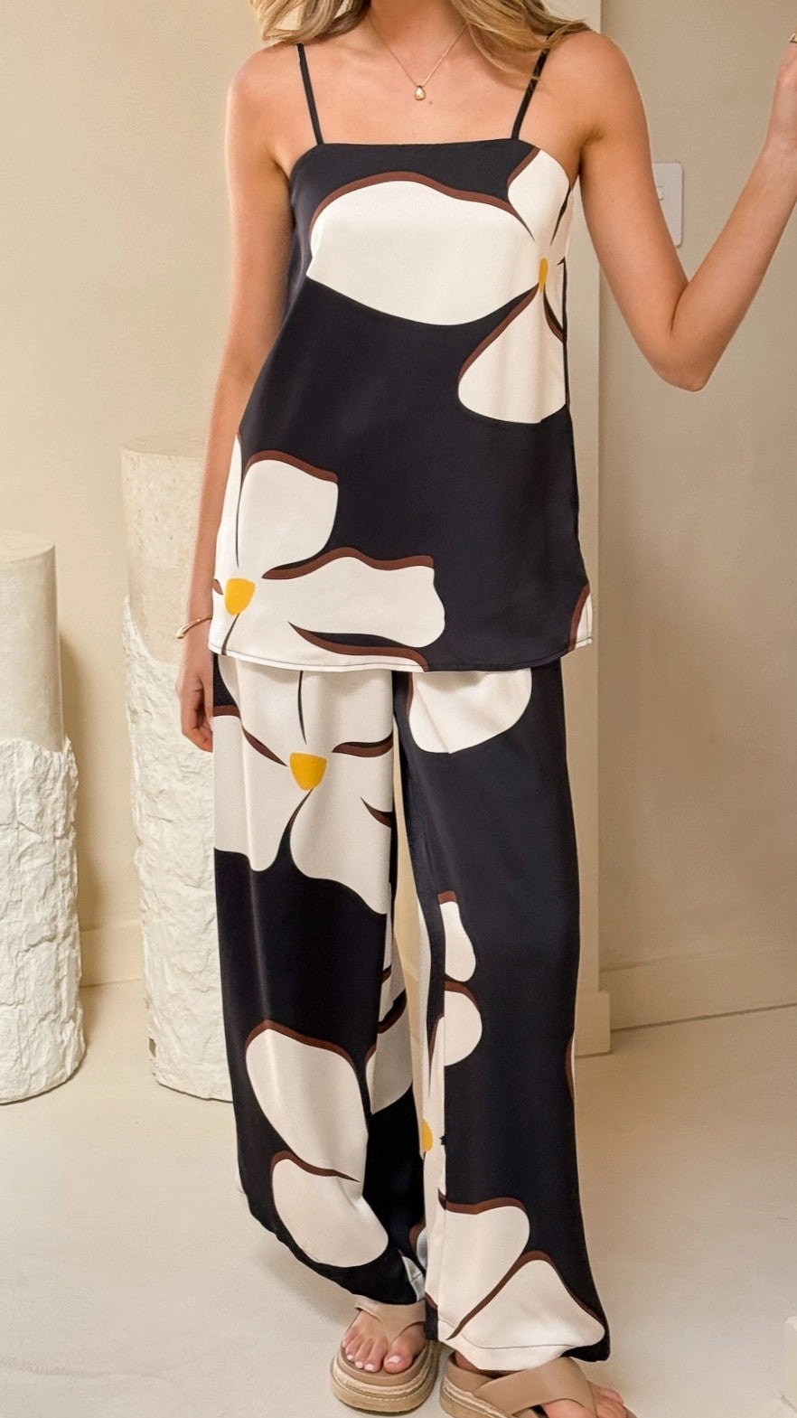 Gigi Pants - Fiore Bianco