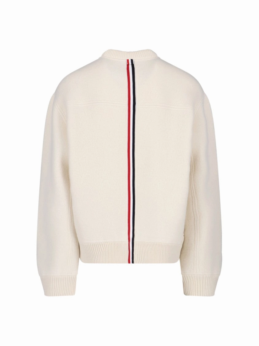 Girocollo" Sweater ?C Off White