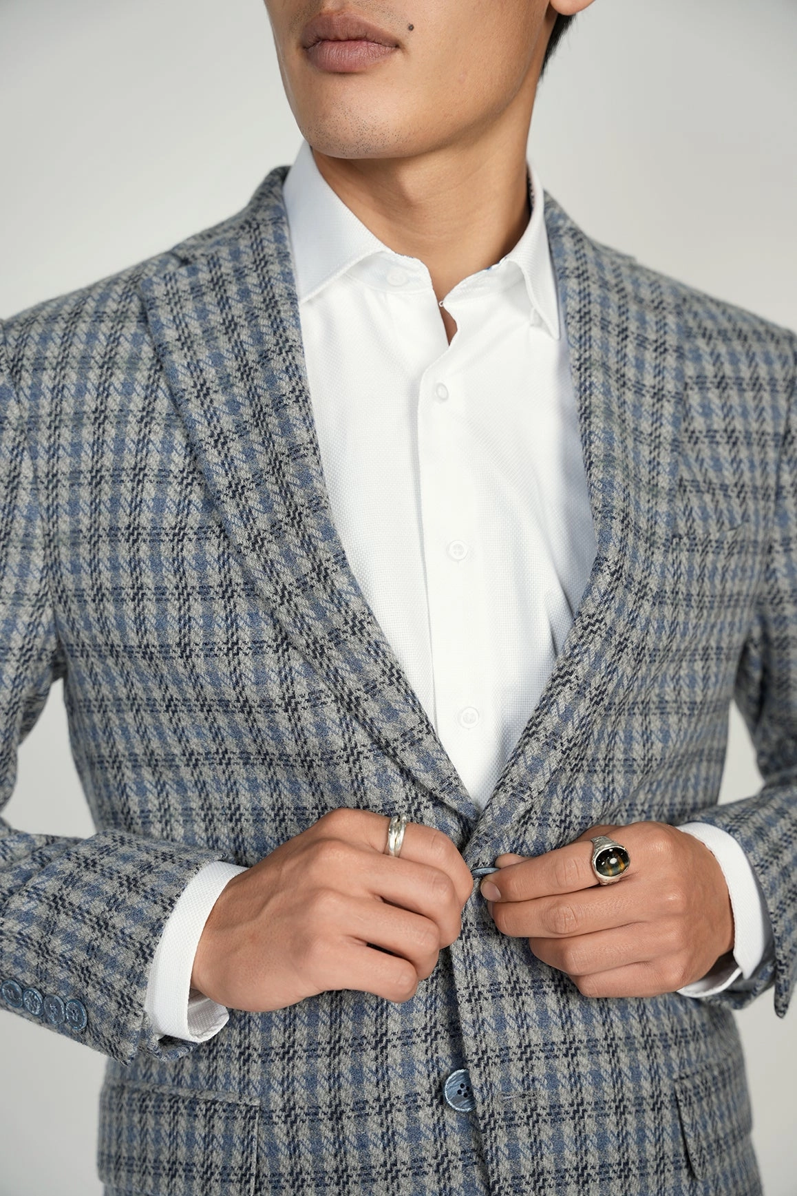 Grey Check Sportcoat