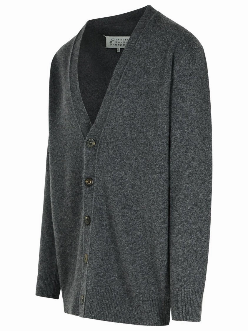 Grey Wool Cardigan