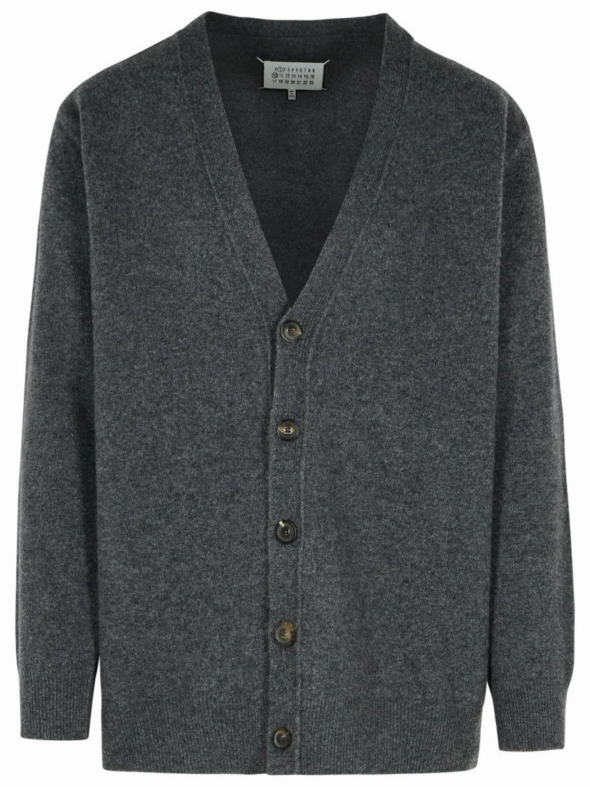 Grey Wool Cardigan