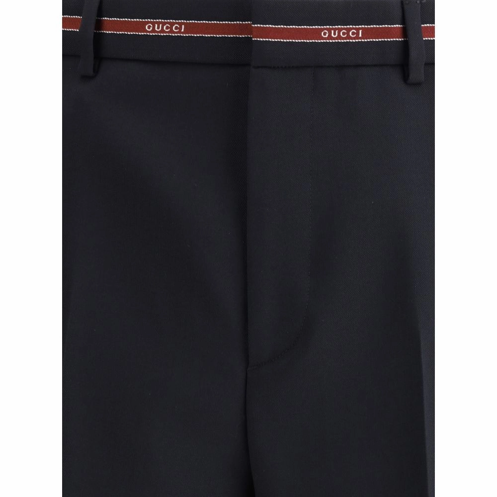 Gucci Selvedge detail Wool Men's Pants