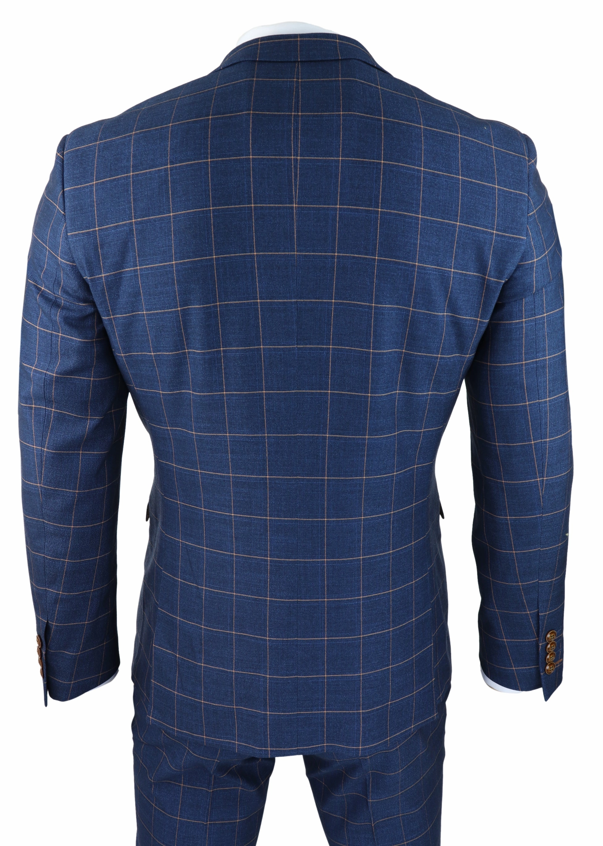 Hamleys 3 Piece Blue Check Suit