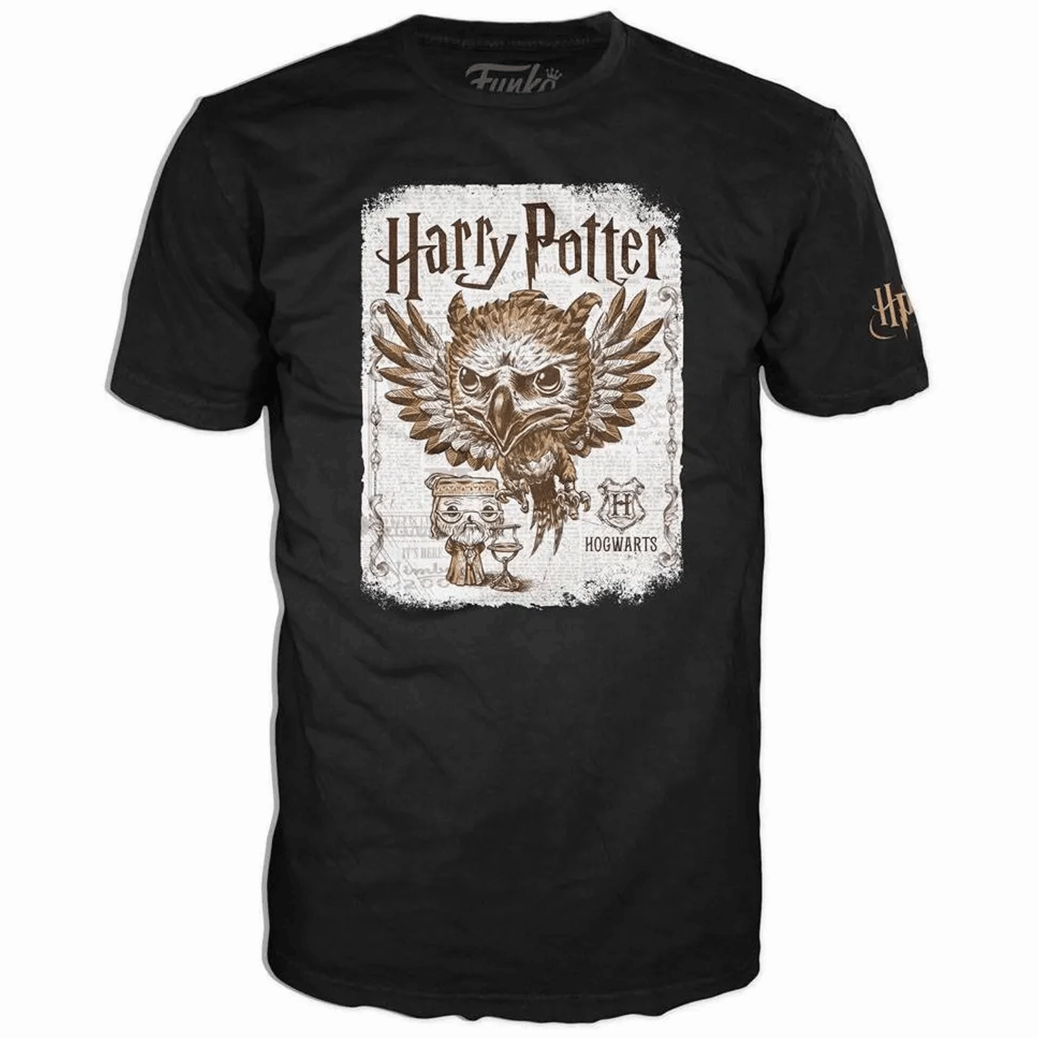 Harry Potter Fawkes the Phoenix Pop! Vinyl and Tee Set
