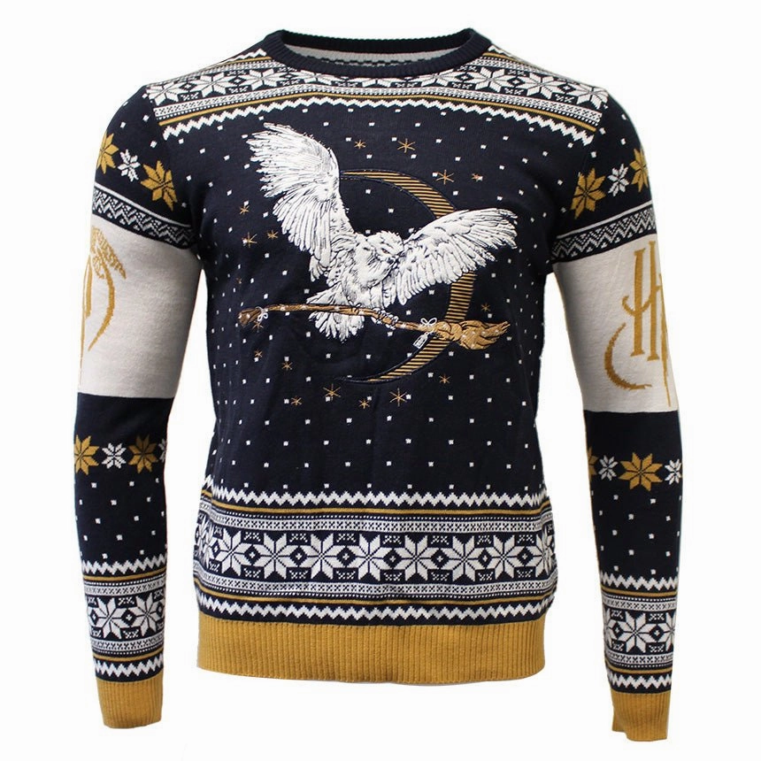 Harry Potter Hedwig Knitted Christmas Jumper / Sweater