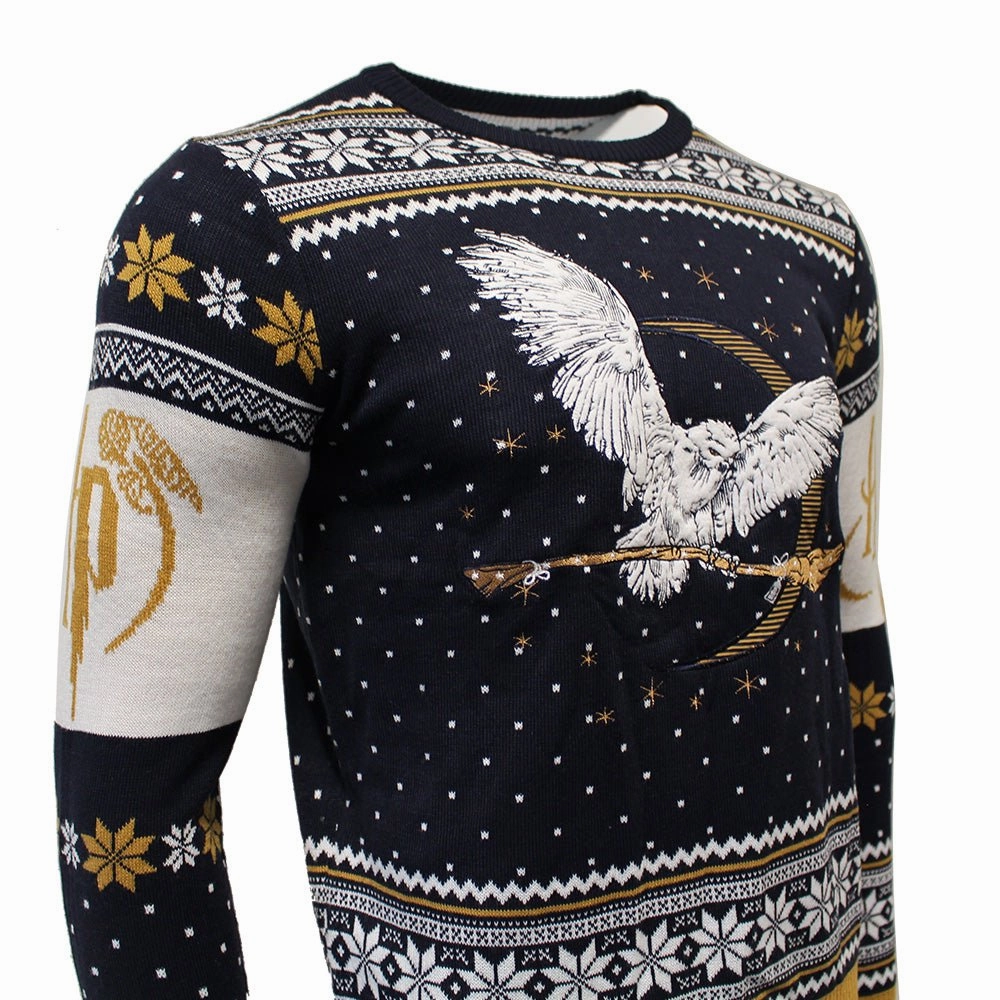 Harry Potter Hedwig Knitted Christmas Jumper / Sweater