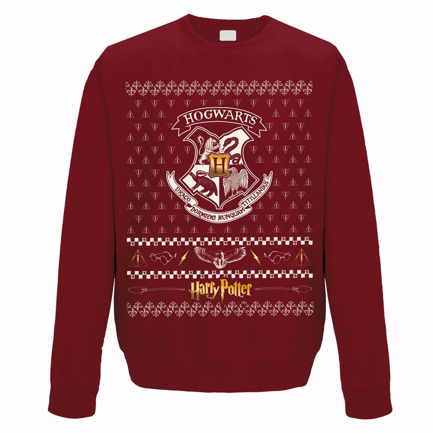 Harry Potter Hogwarts Christmas Jumper
