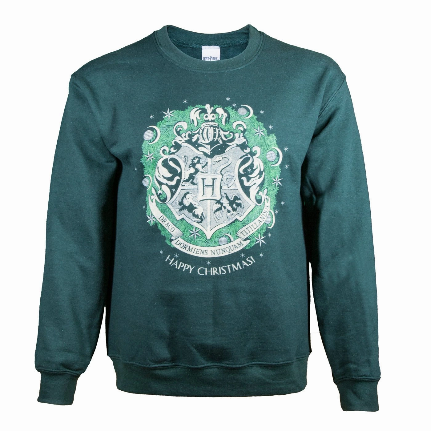Harry Potter Hogwarts Wreath Christmas Jumper