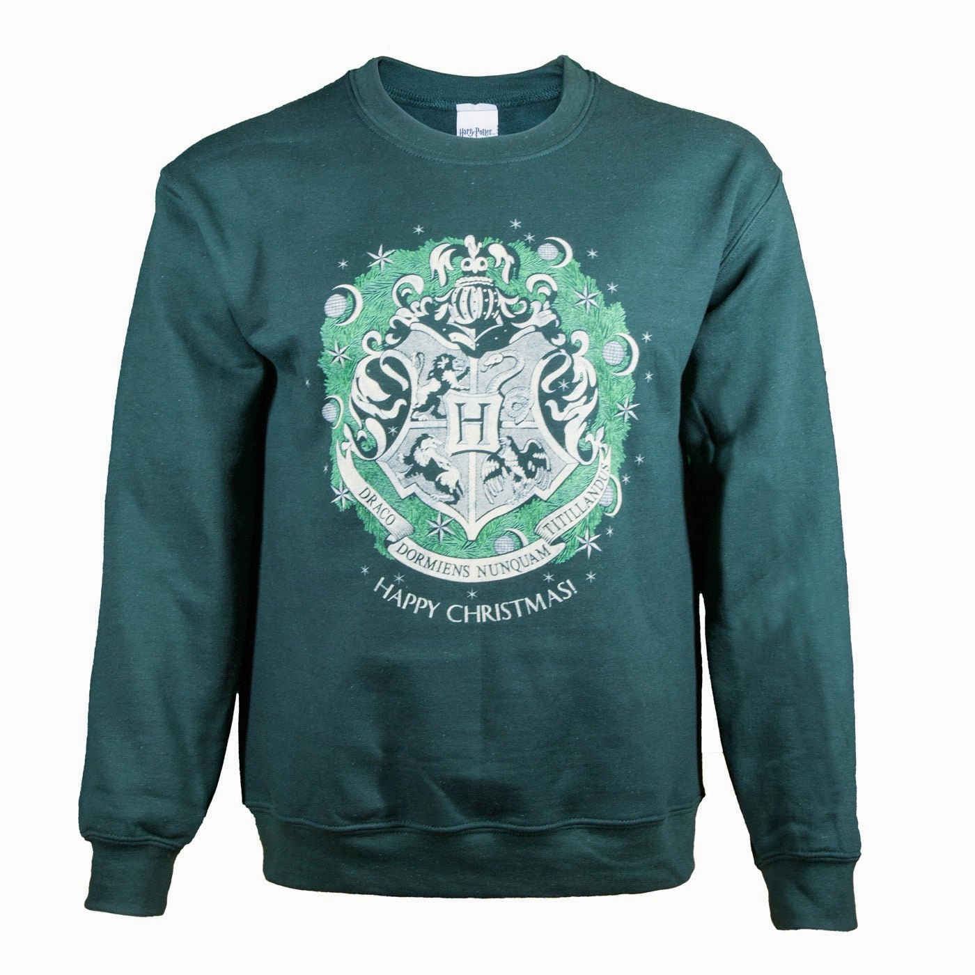 Harry Potter Hogwarts Wreath Christmas Jumper