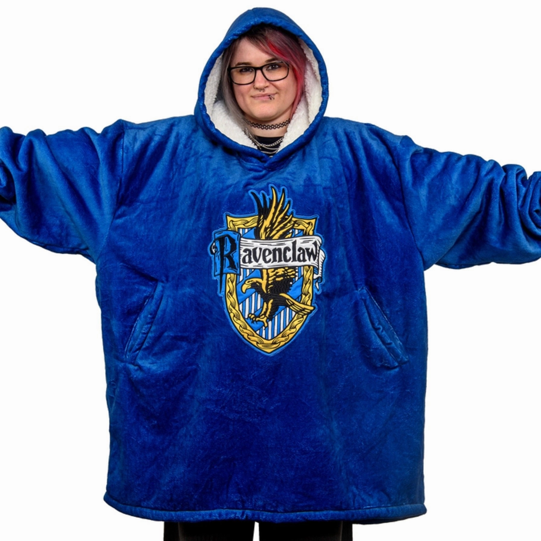 Harry Potter Ravenclaw Oversized Hooded Blanket