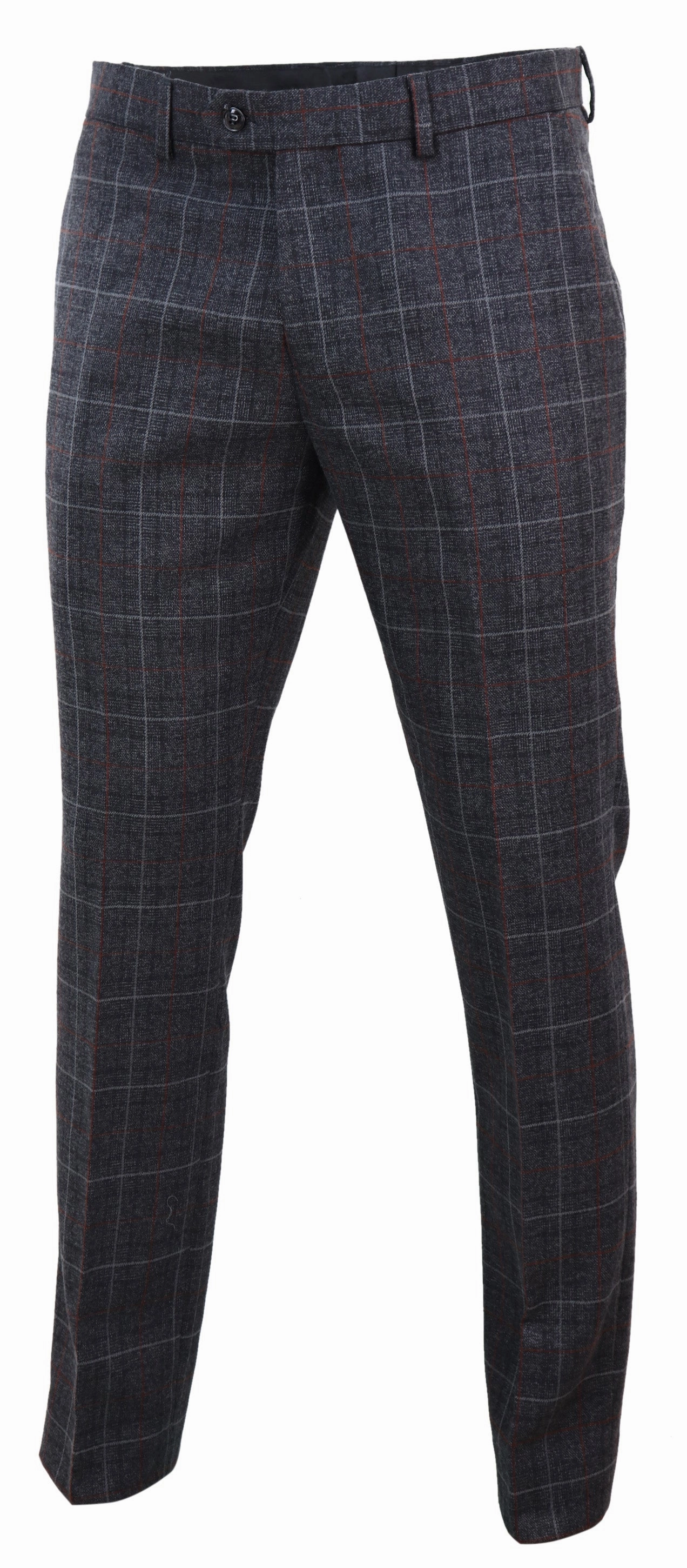 Harvey Tweed Check Trousers