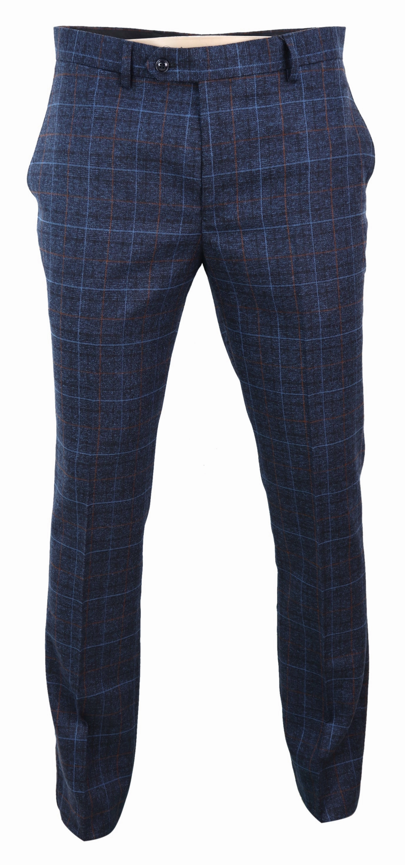 Harvey Tweed Check Trousers