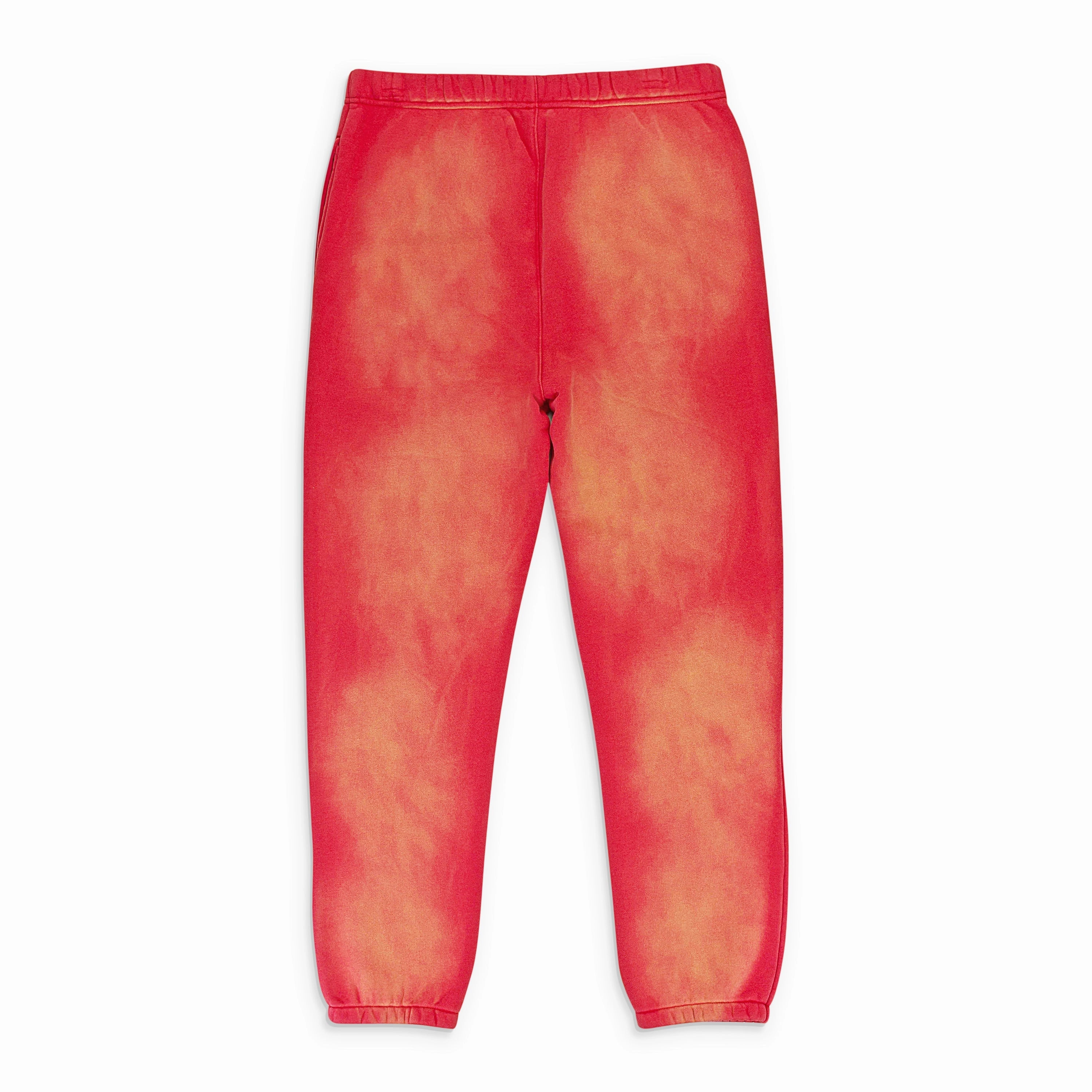 HEAVY DRY FLEECE RED JOGGERS & SWEATPANTS