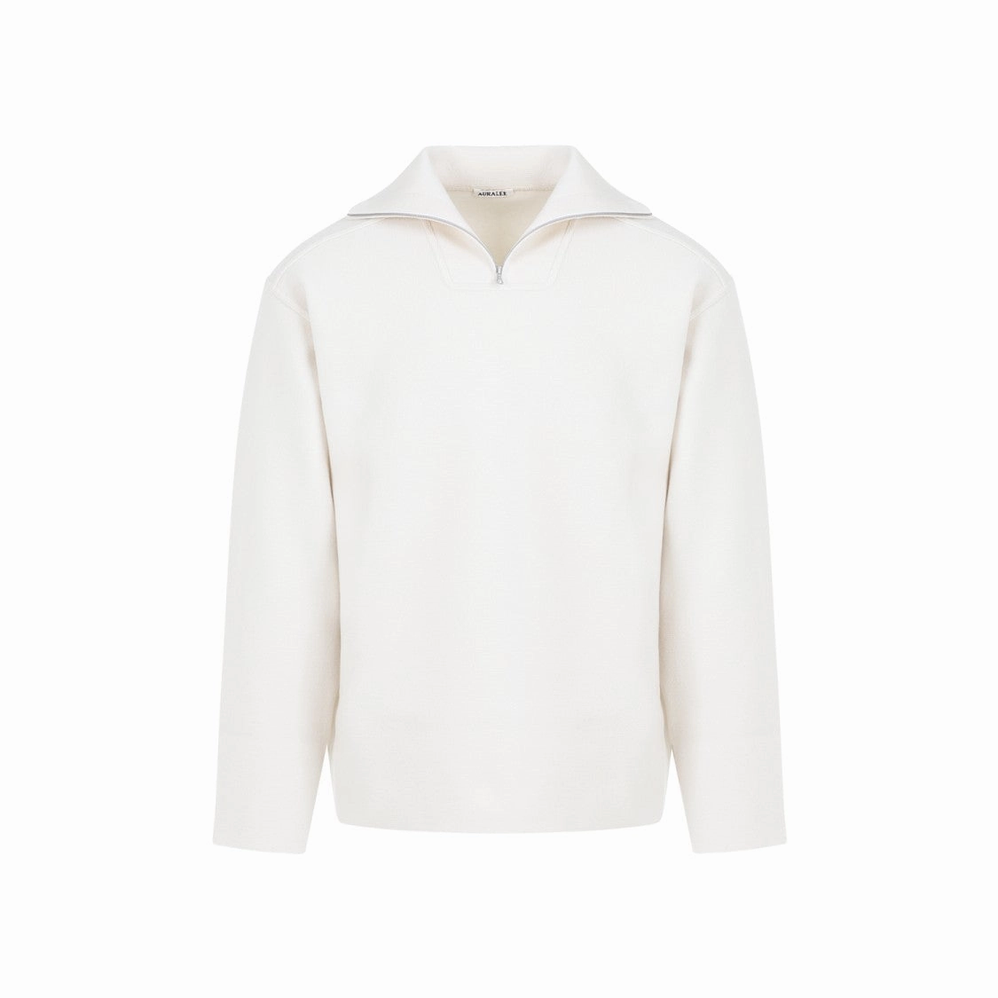 Heavy Milano Ivory White Wool Pullover