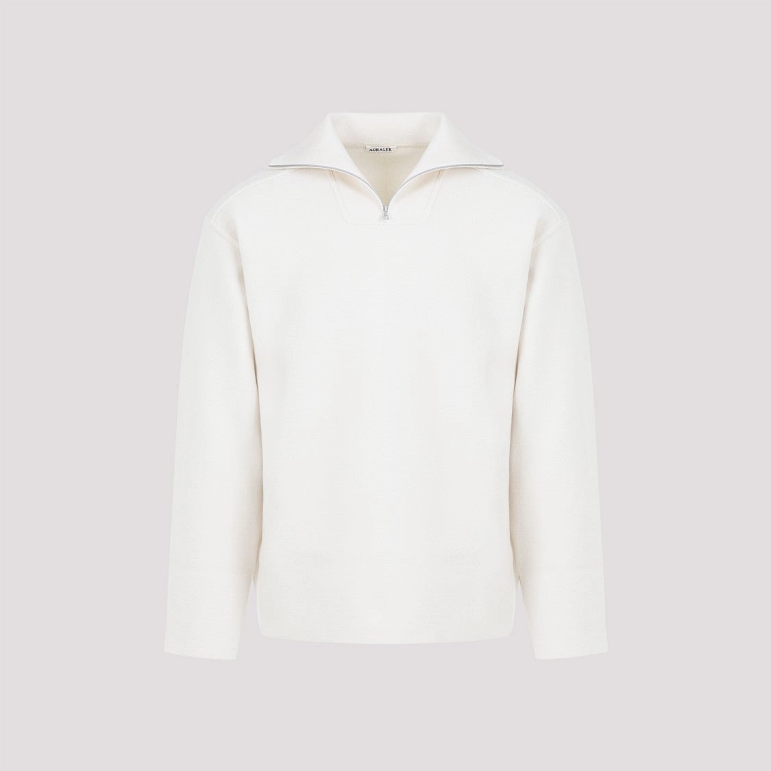 Heavy Milano Ivory White Wool Pullover