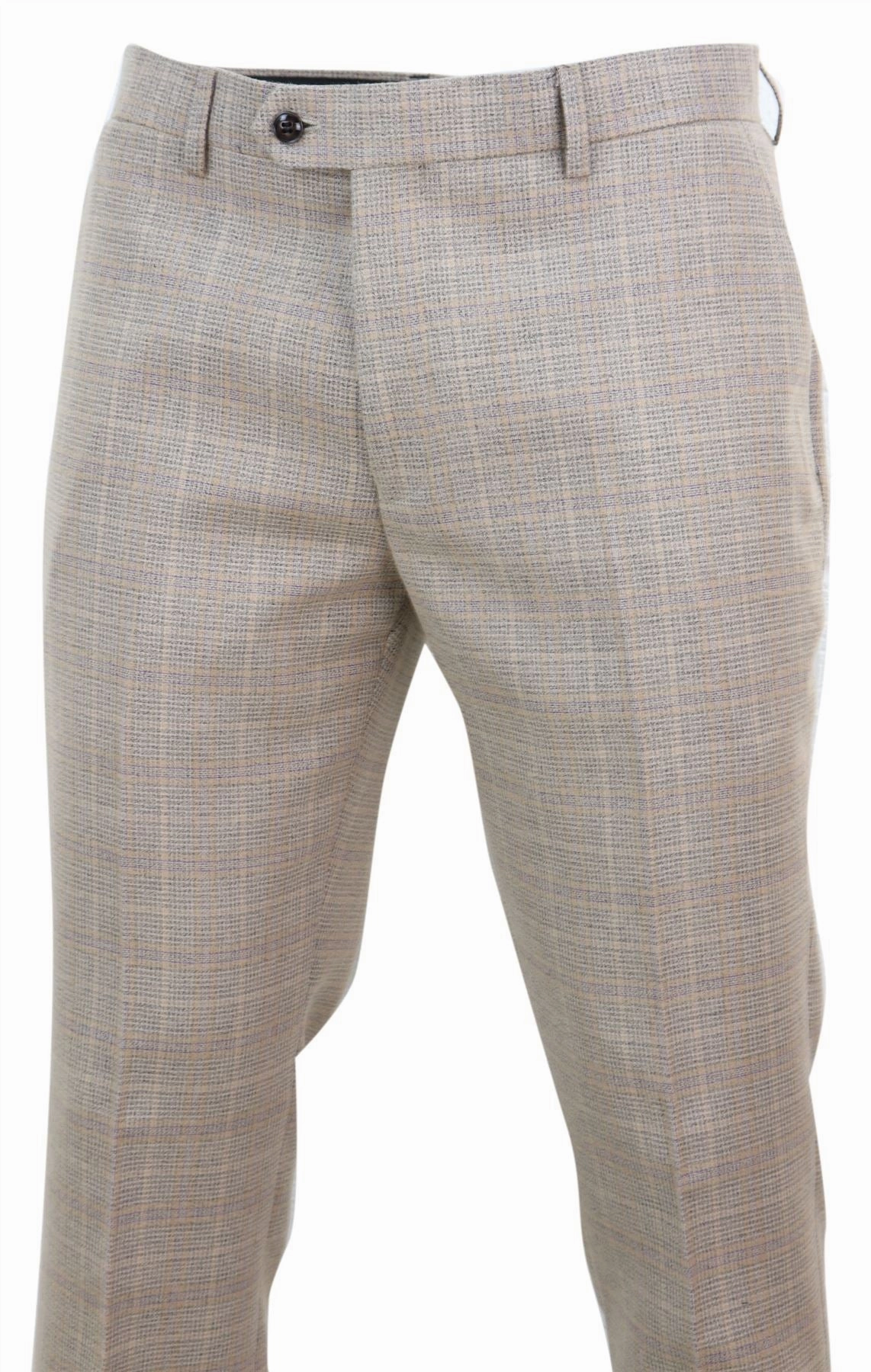 Holland Check Tweed Trousers
