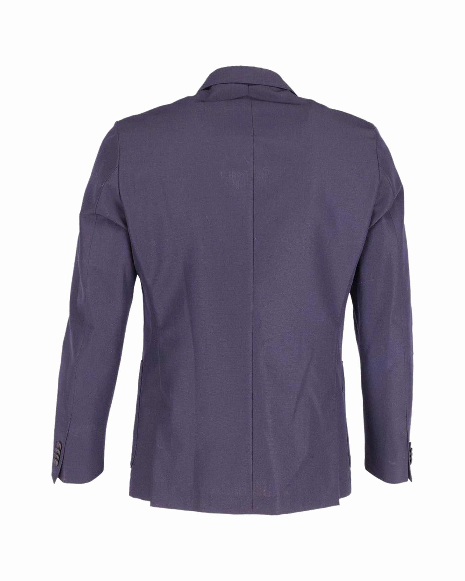 Hugo Boss Single Breasted Blazer in Navy Blue Wool