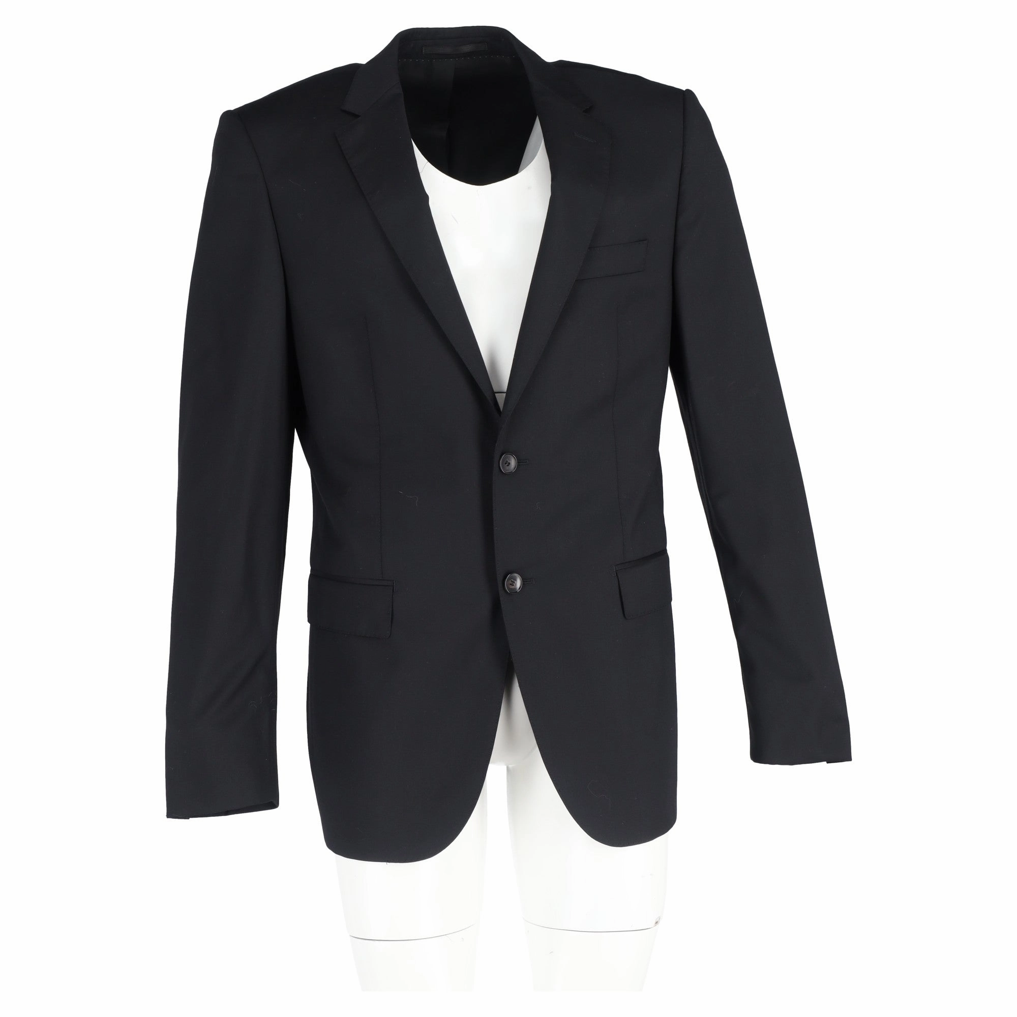 Hugo Boss Tailored Blazer in Black Wool