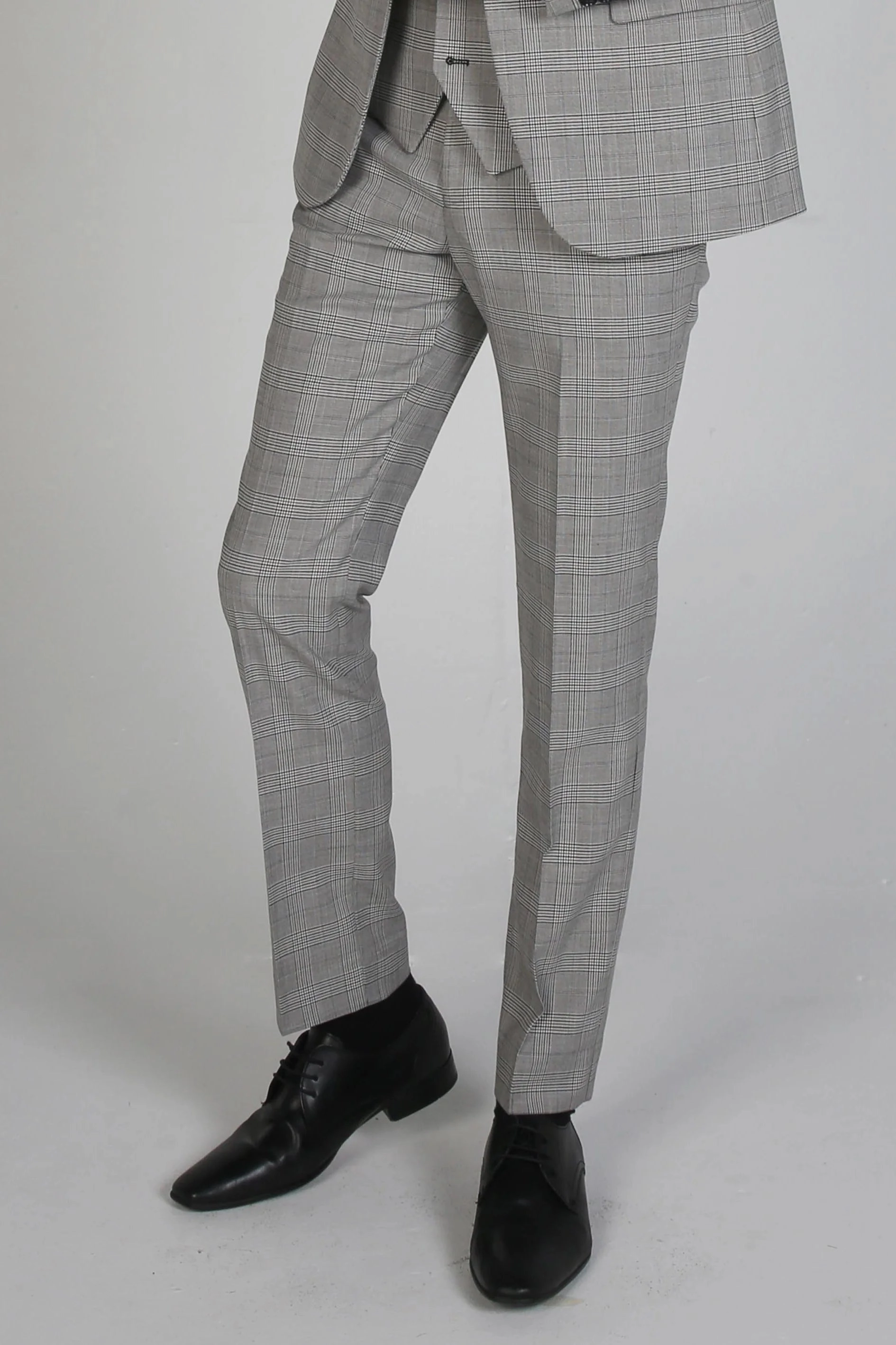 Hugo Check Formal Trousers