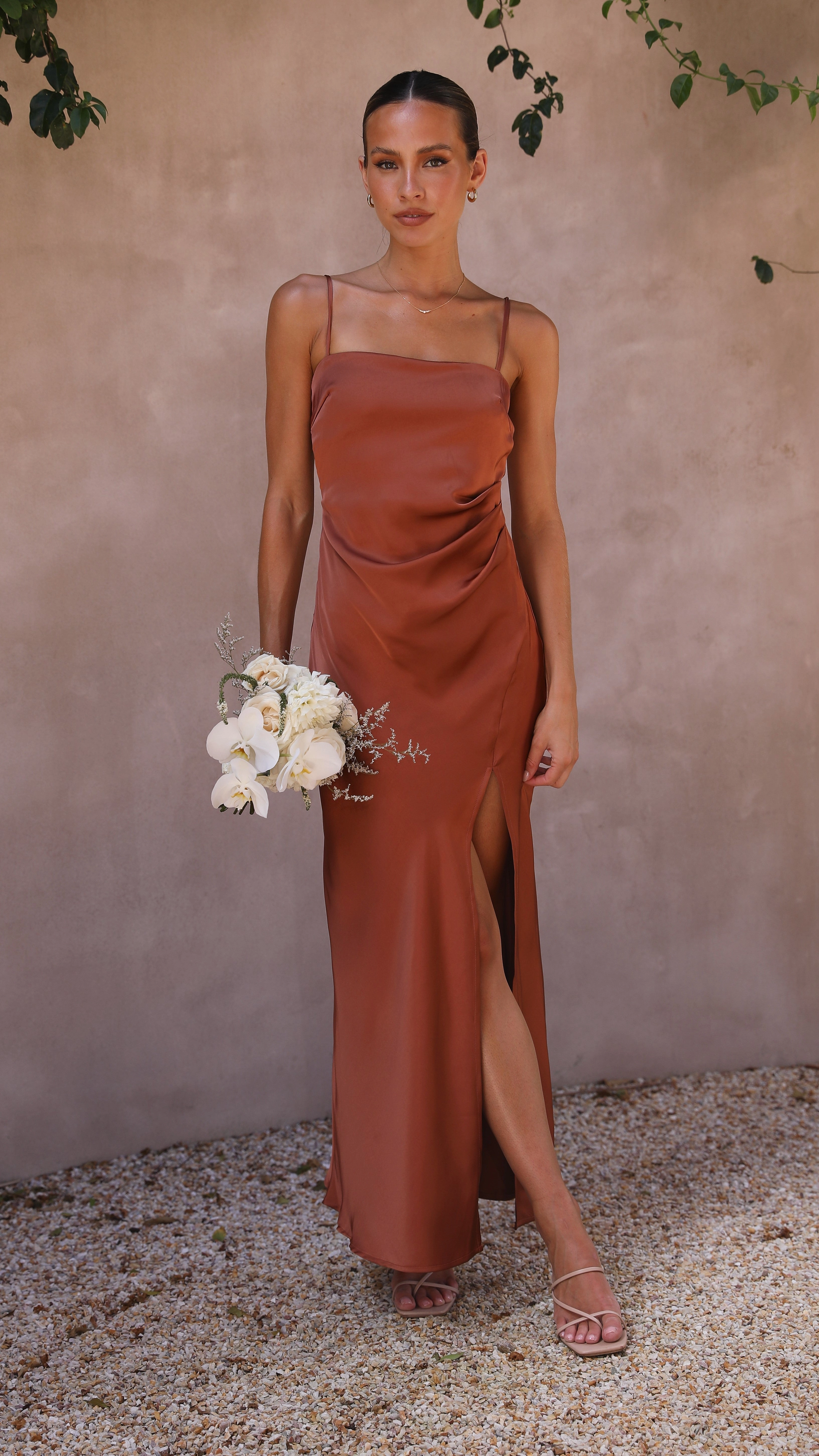 Ilana Maxi Dress - Copper