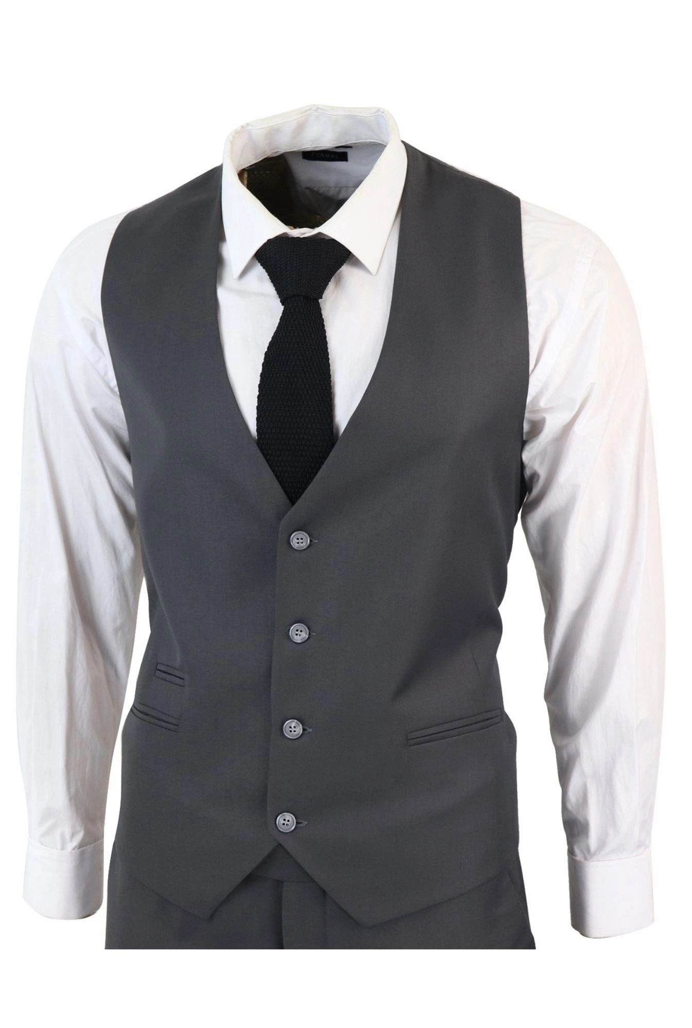 IM1 Classic Plain 3 Piece Suit
