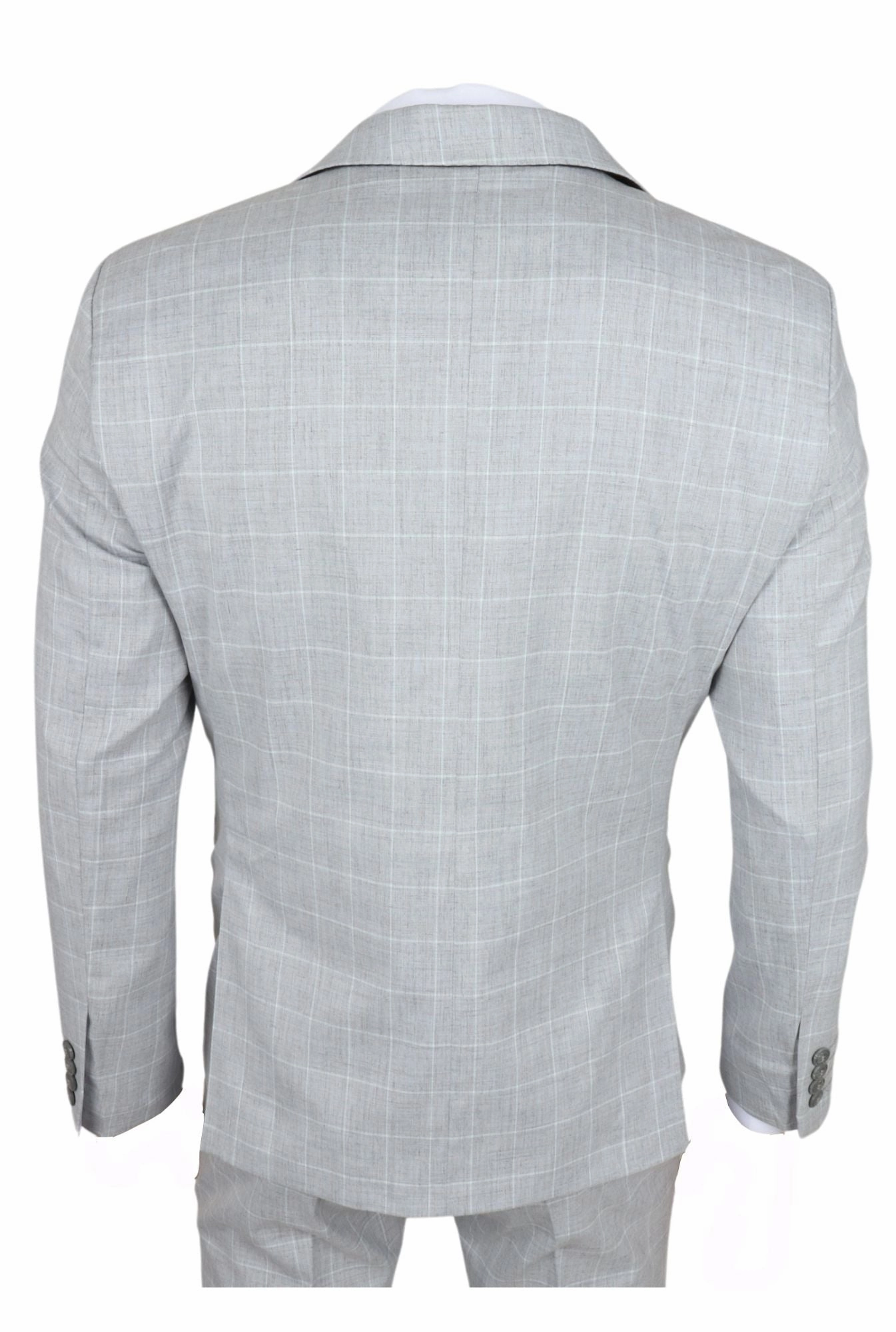 IM3 Checked Tailored Fit Suit