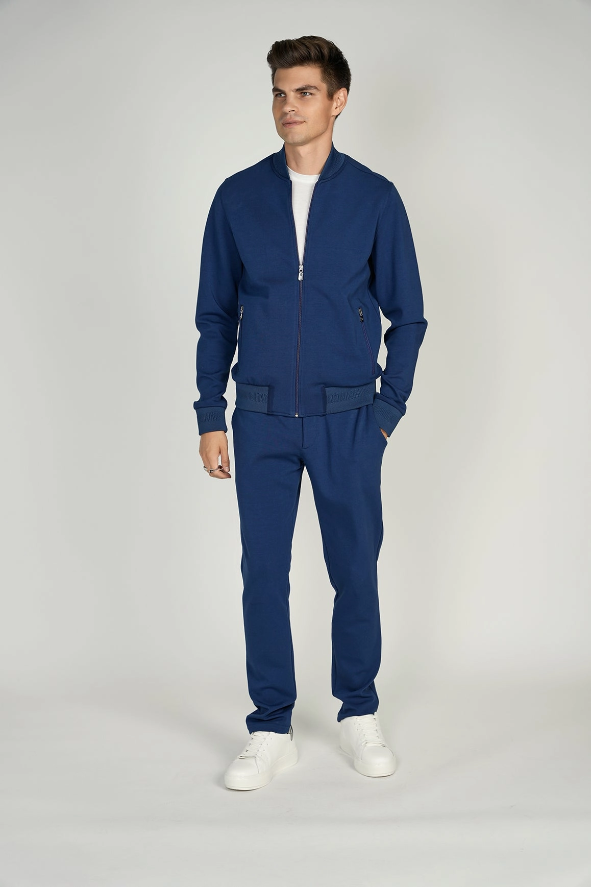 Indigo Bomber Pants