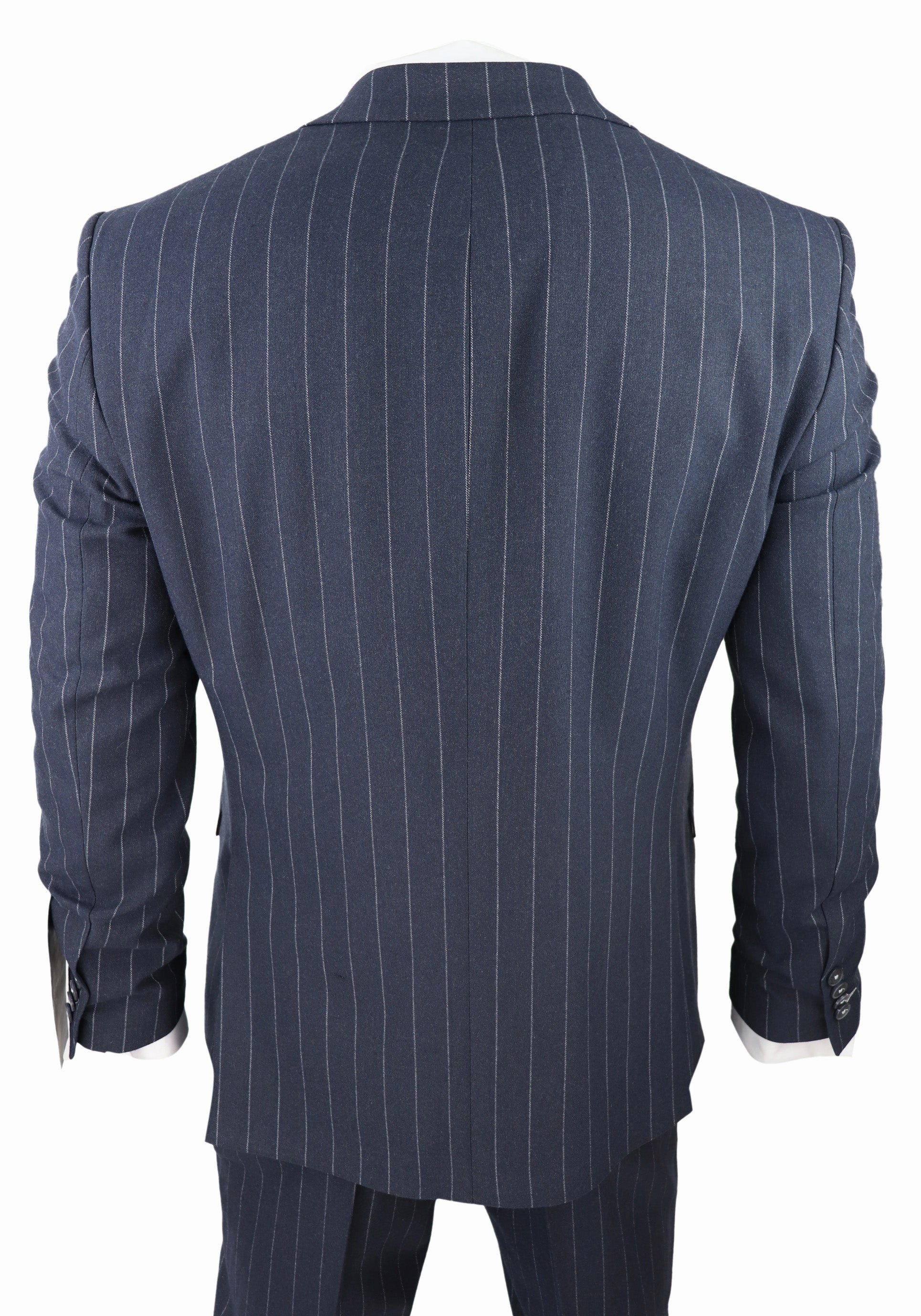 Invincible 3 Piece Suit Pinstripe