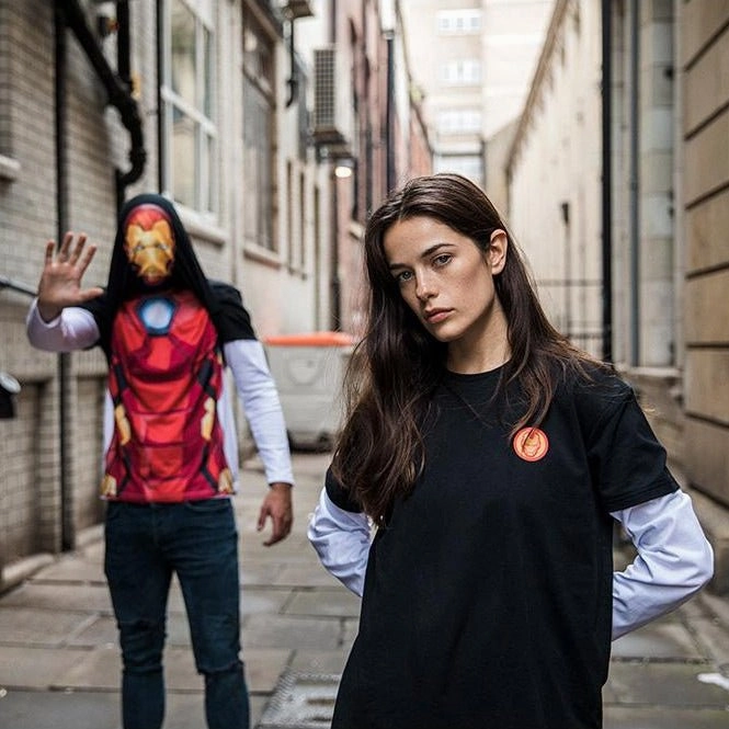 Iron Man Reversible Long Sleeve T-Shirt