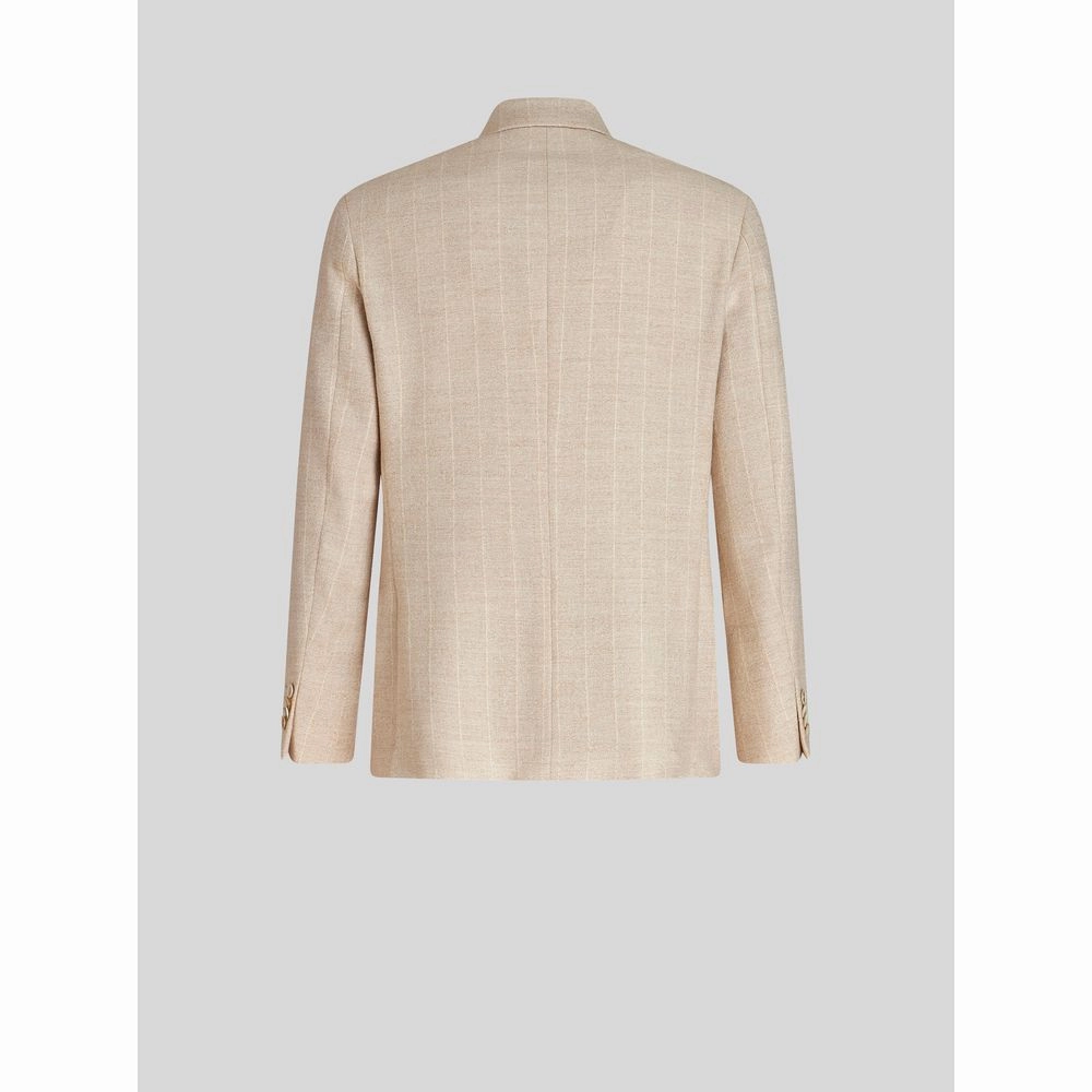 JACKET WITH TON-SUR-TON STRIPED PATTERN