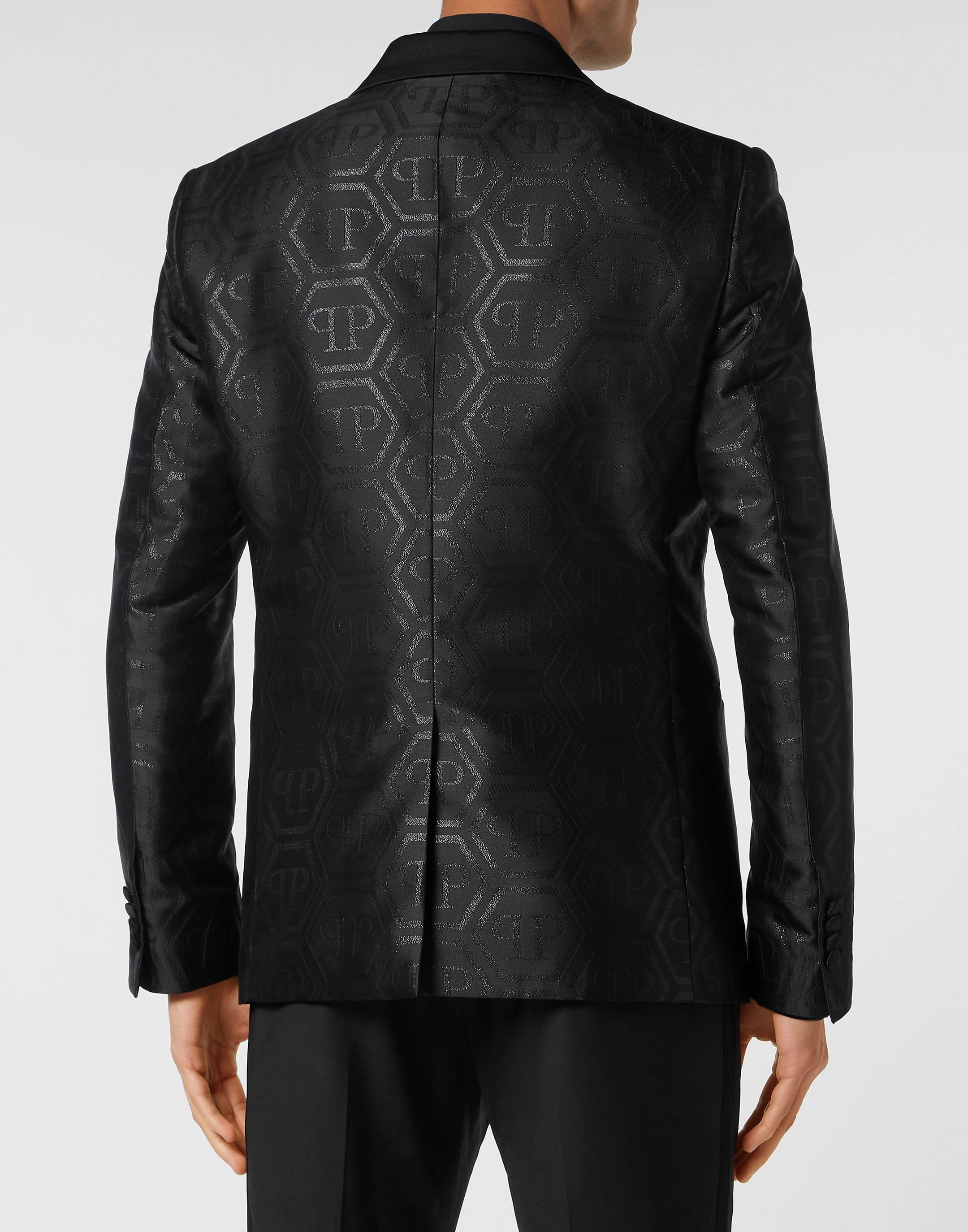 Jacquard Lurex Blazer Lord Fit Monogram