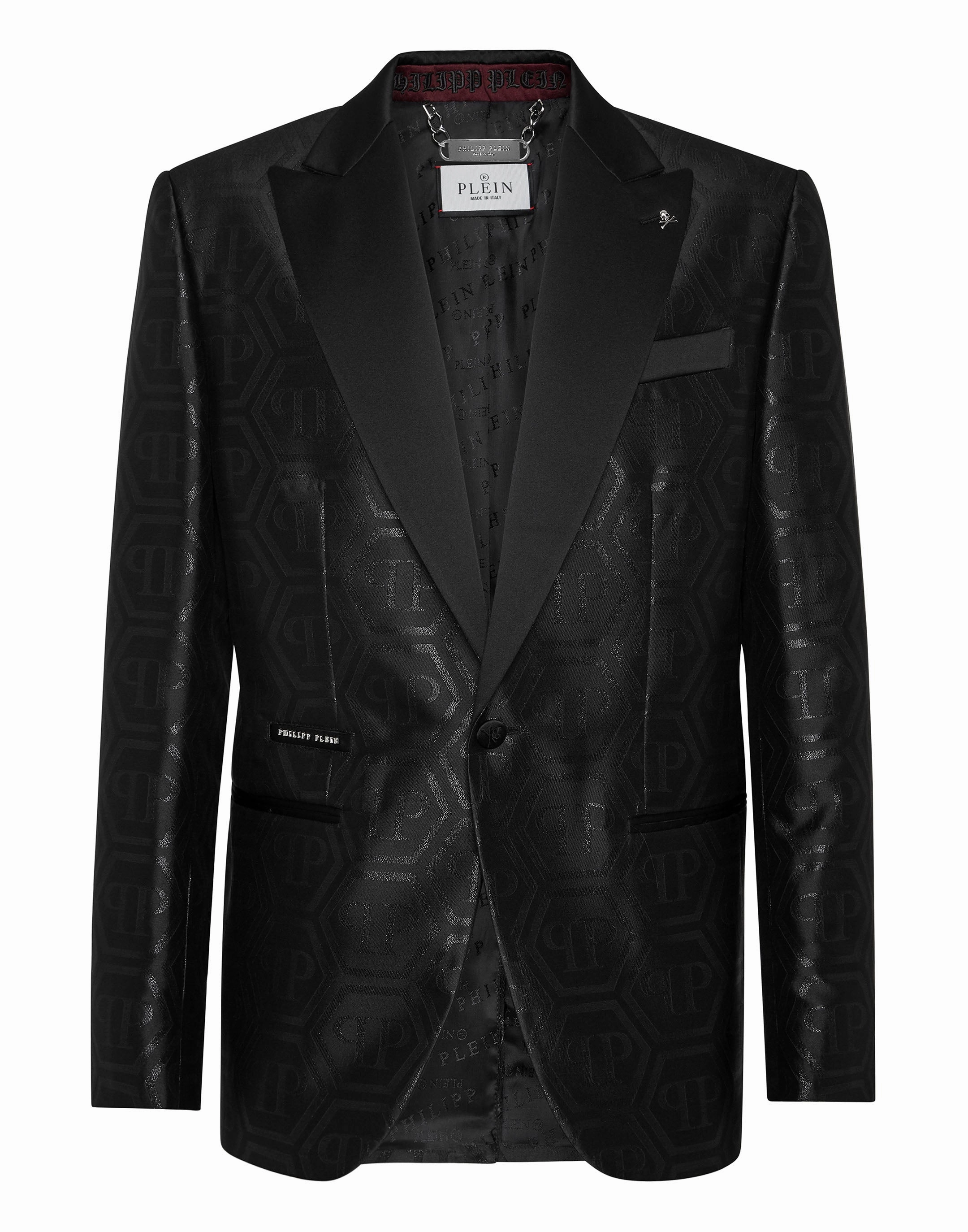 Jacquard Lurex Blazer Lord Fit Monogram