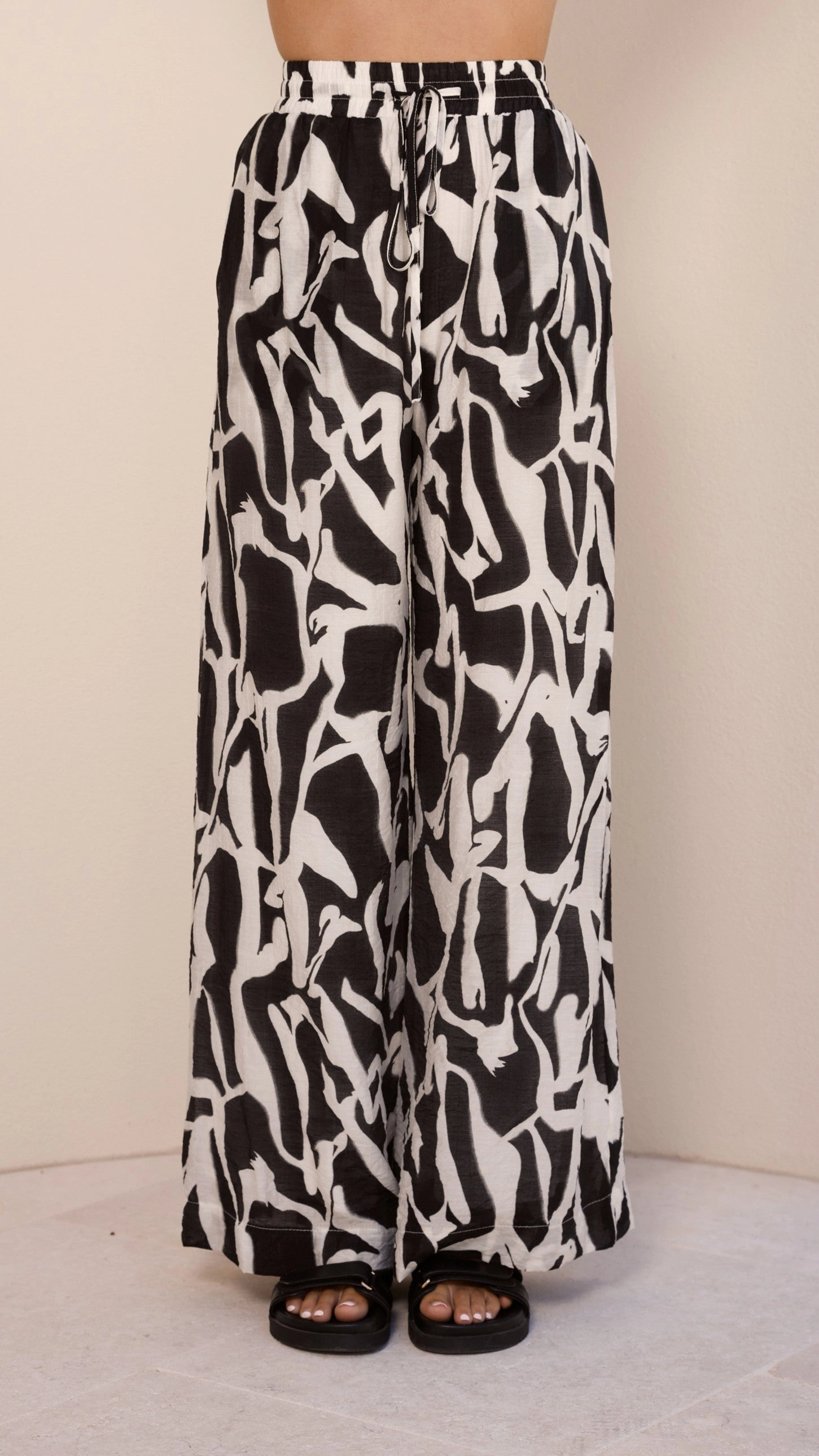 Jamerson Pants - Black/White