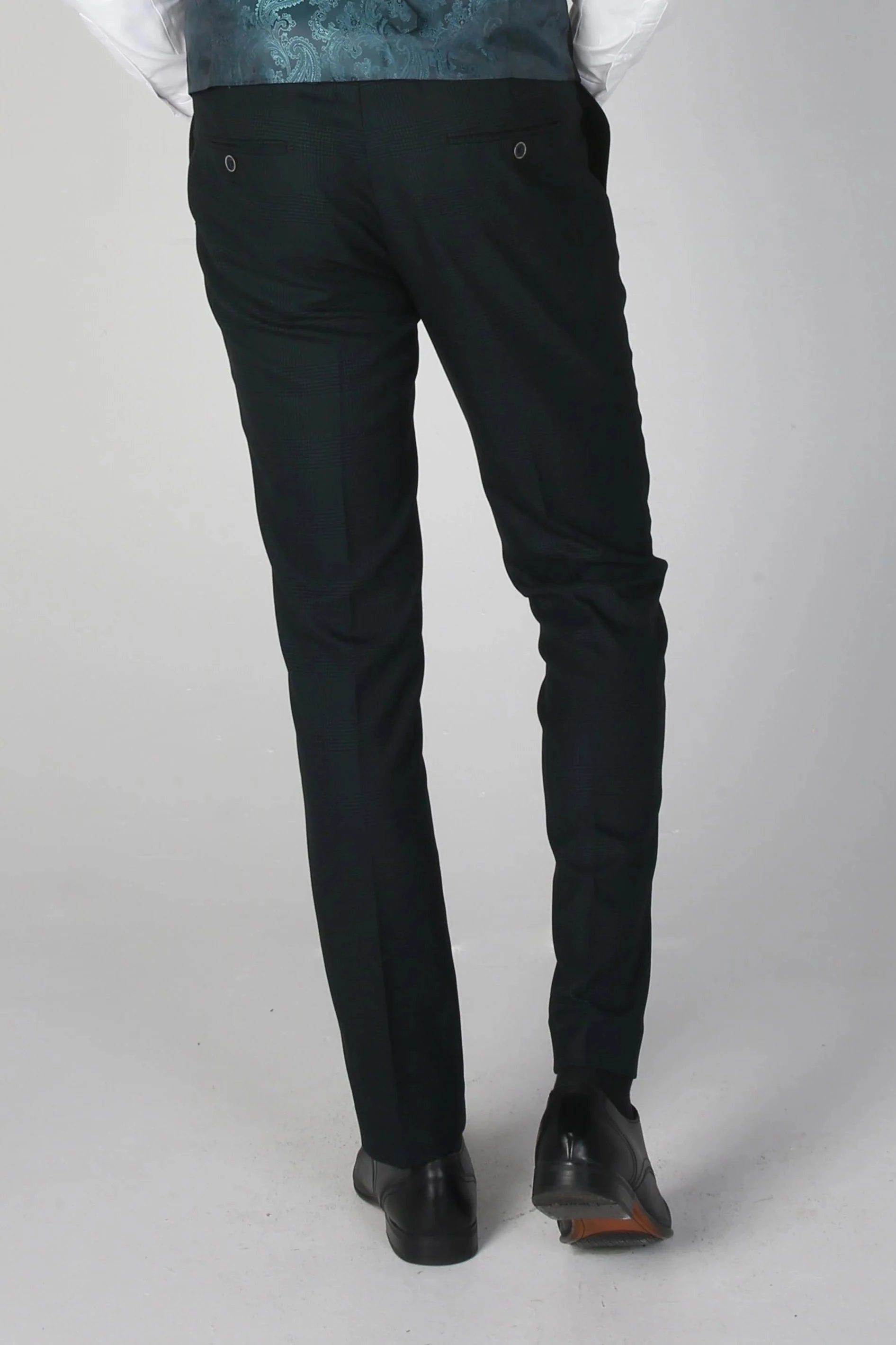 Jasper Checked Trousers Suit Pants