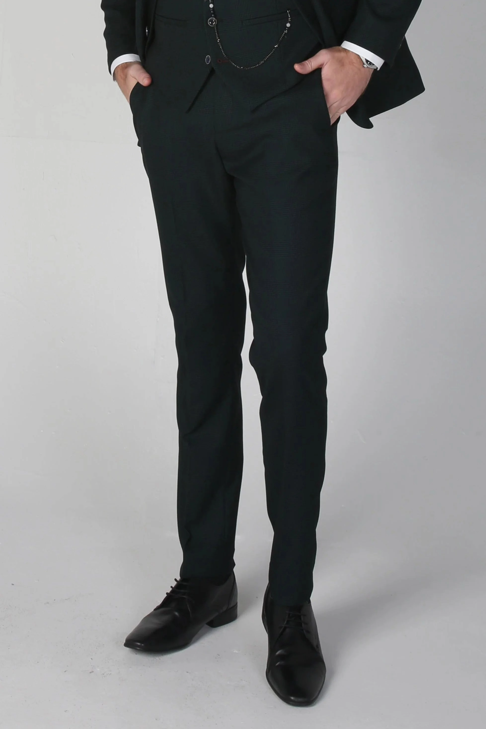 Jasper Checked Trousers Suit Pants