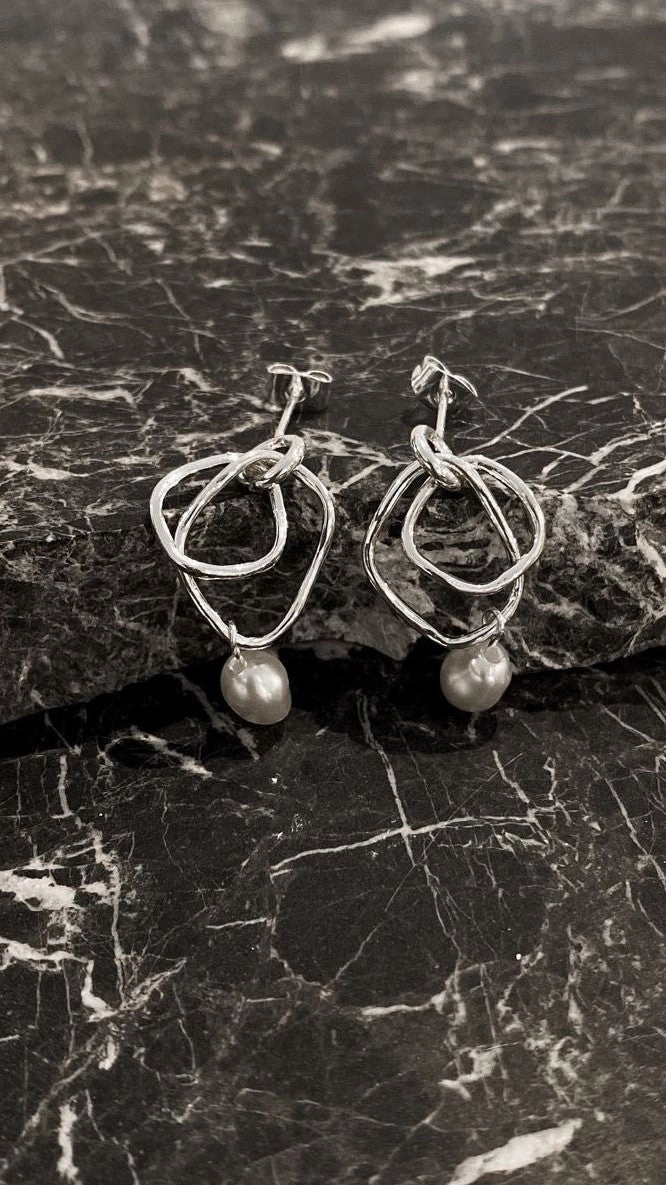 Jaymee Earrings - Silver